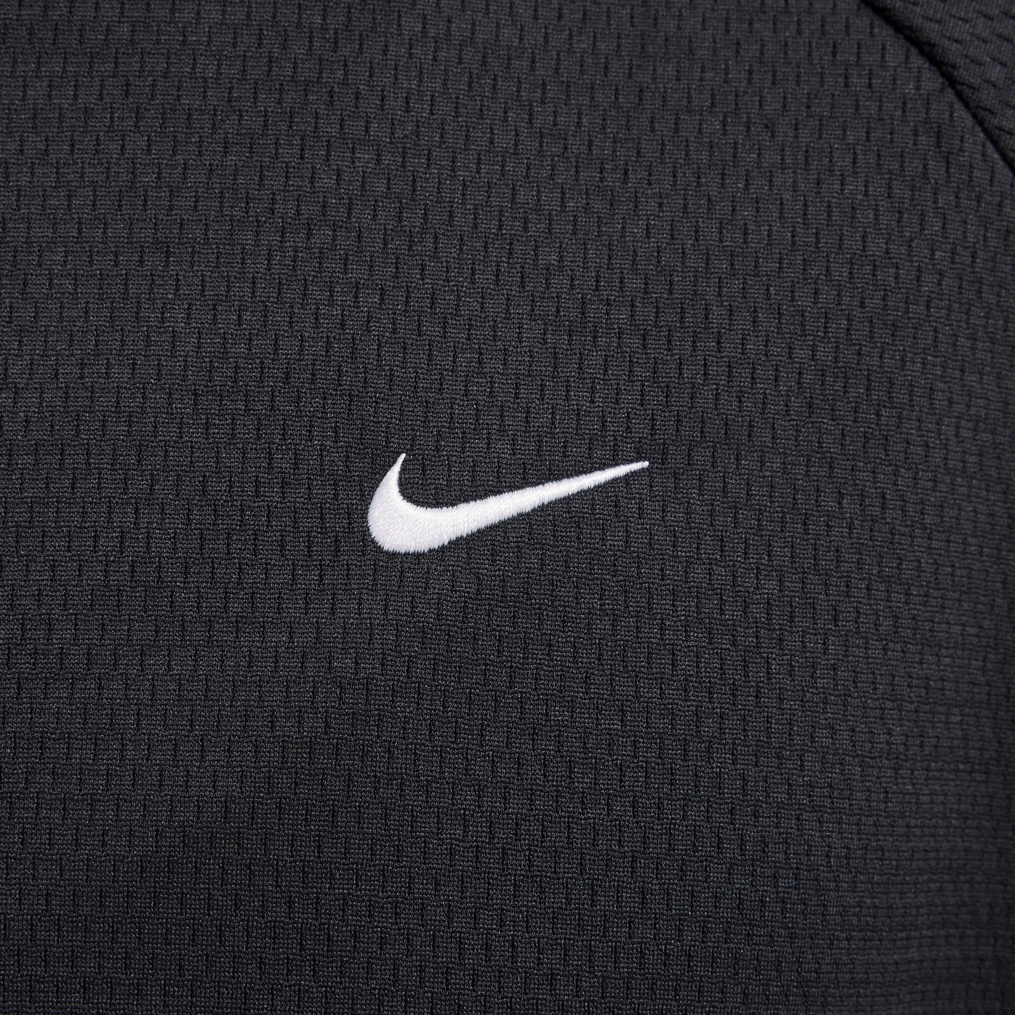 Nike DNA Men's Therma-FIT 1/4-Zip Basketball Hoodie Black/White - Image 4