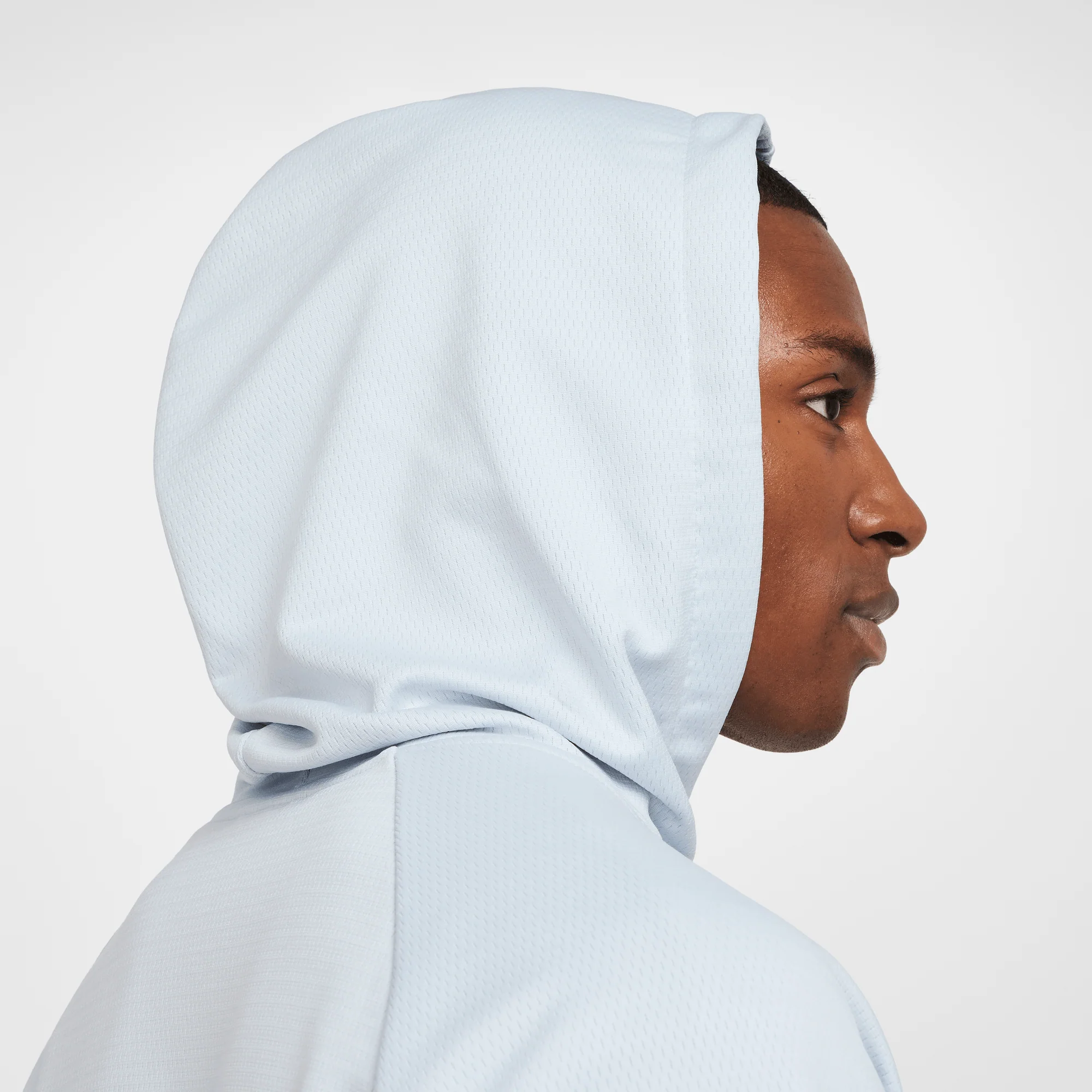 Nike DNA Men's Therma-FIT 1/4-Zip Basketball Hoodie Pure Platinum/Black - Image 4