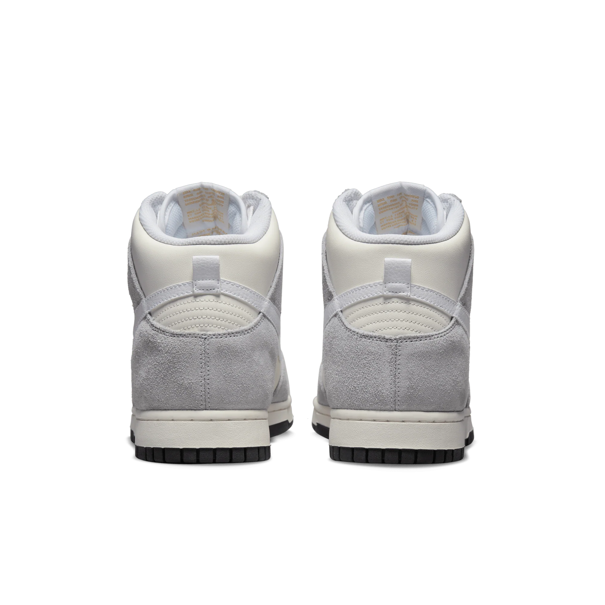 Nike Dunk High Retro Sail Pure Platinum Black White - Image 4