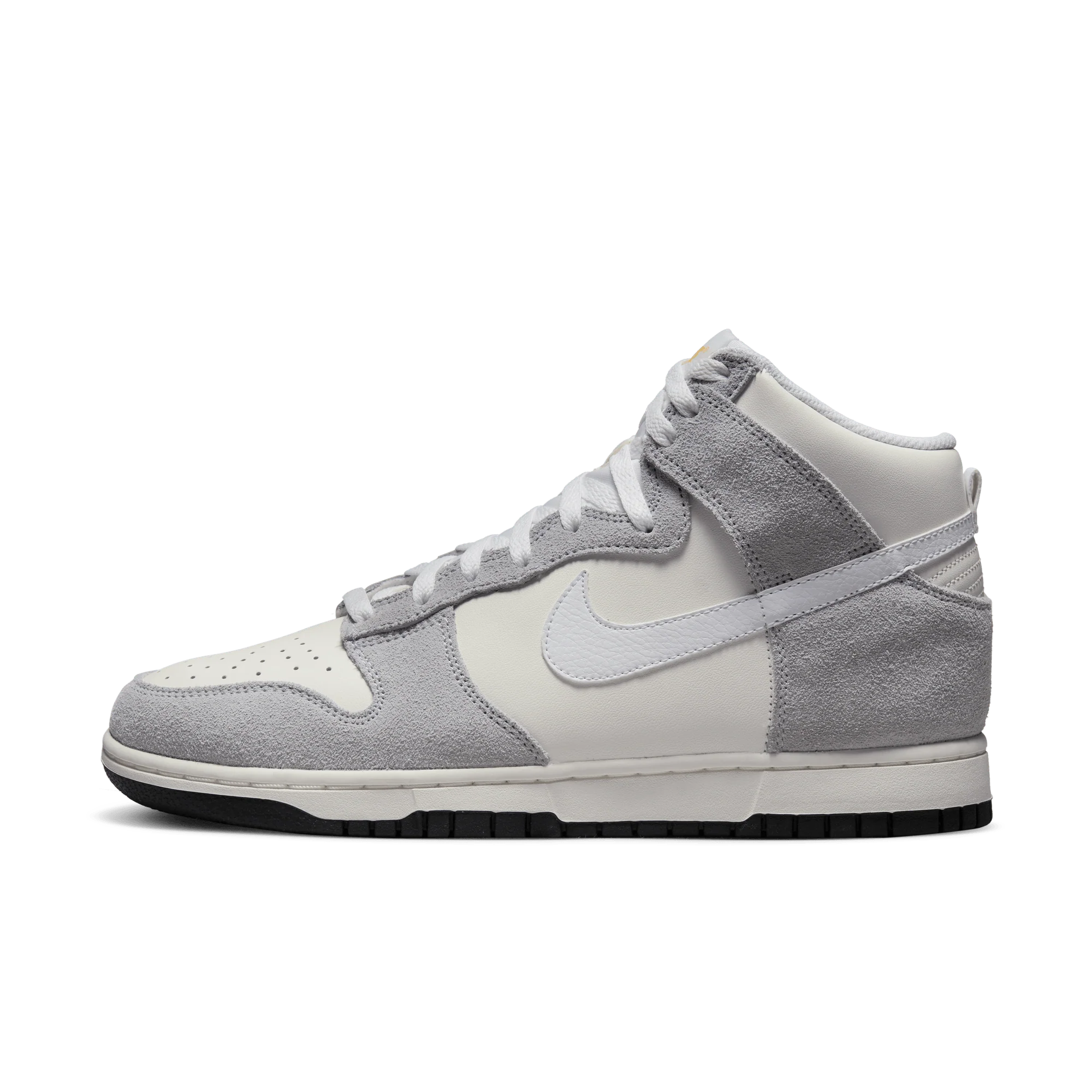 Nike Dunk High Retro Sail Pure Platinum Black White - Image 5