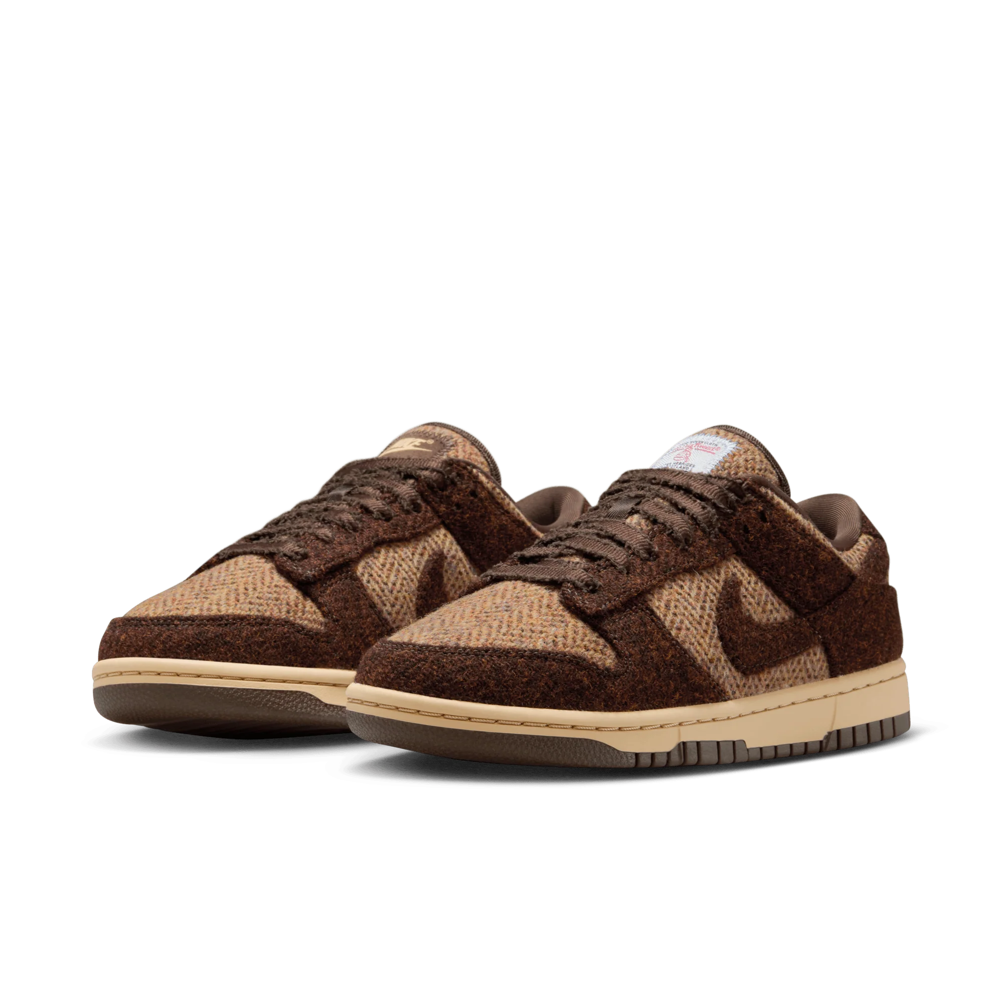 Nike Dunk Low Harris Tweed Sesame (Women's) - Image 2