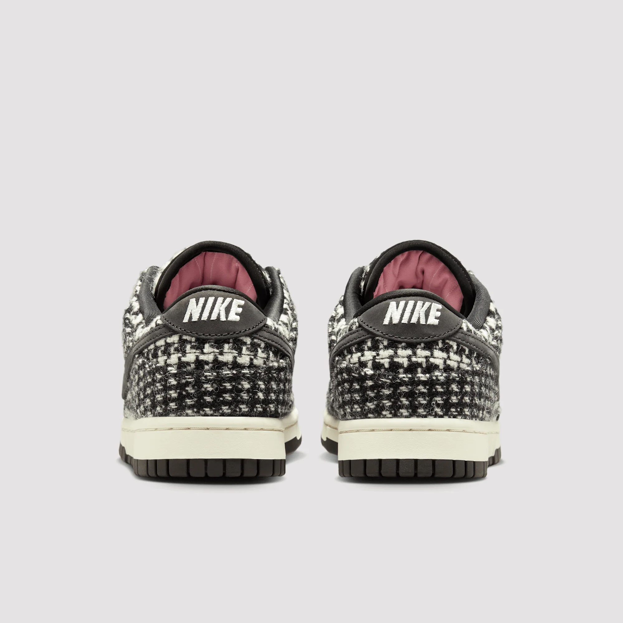 Nike Dunk Low Harris Tweed White Black Multi (Women's) - Image 3