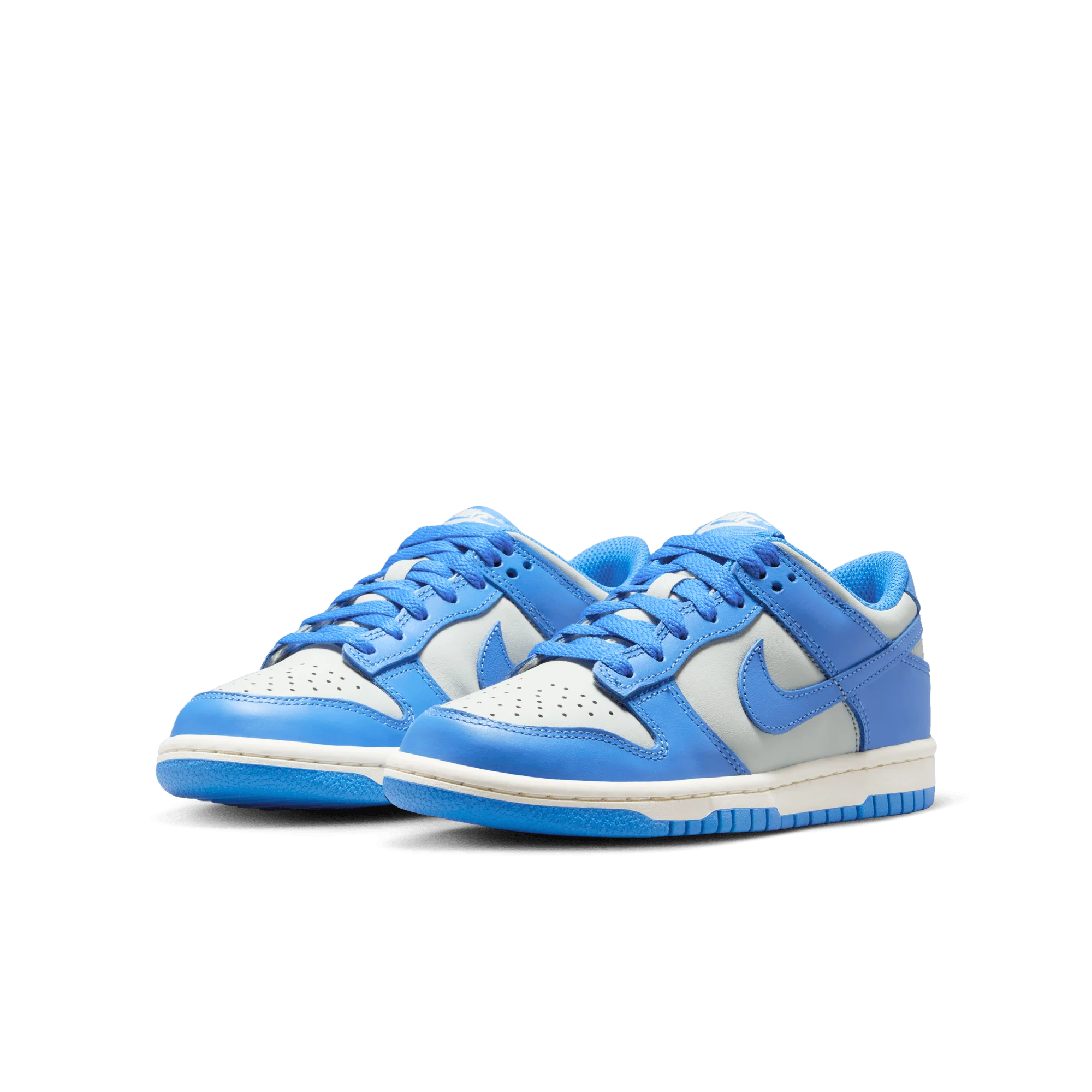 Nike Dunk Low Light Silver Sail Light Photo Blue (GS) - Image 2