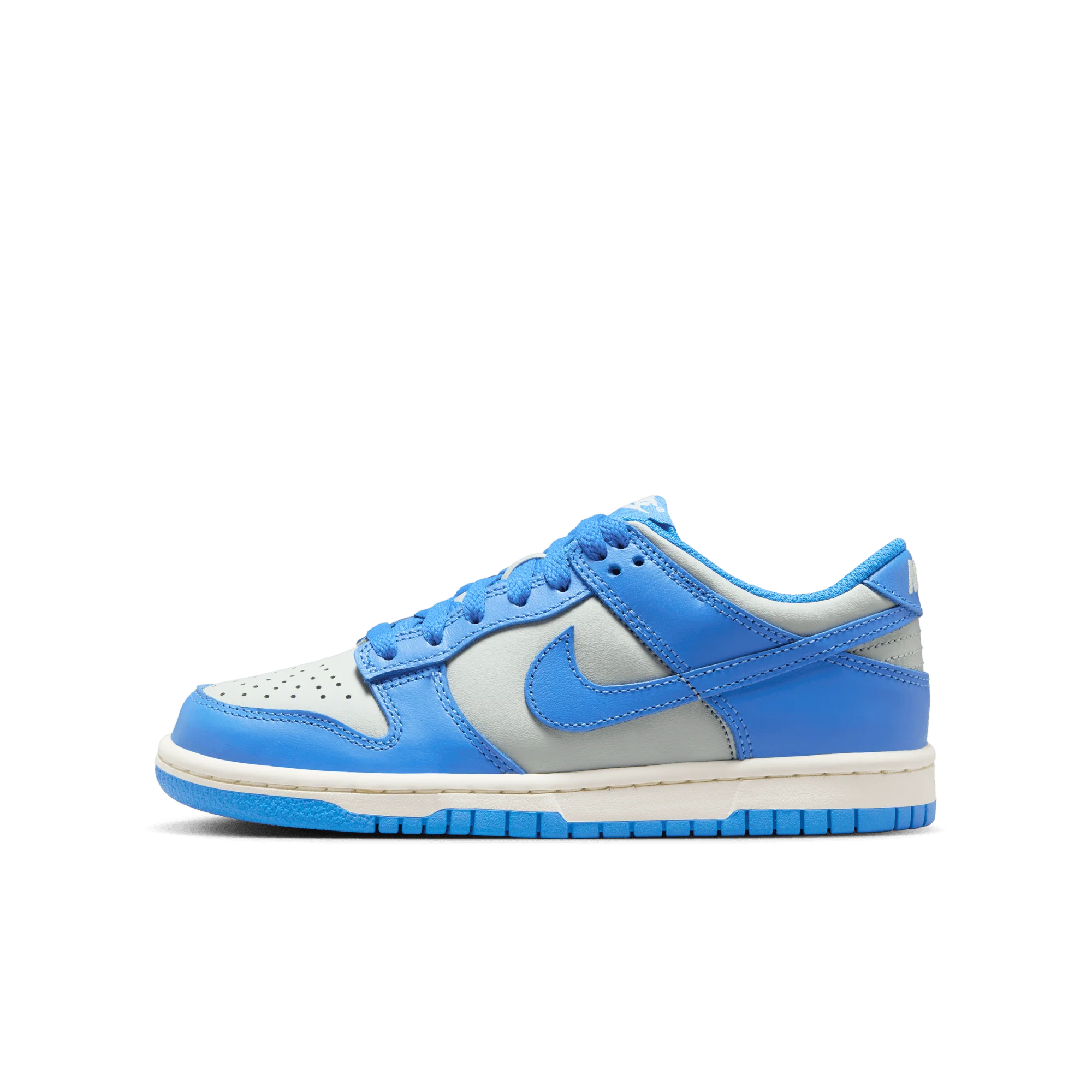 Nike Dunk Low Light Silver Sail Light Photo Blue (GS) - Image 5