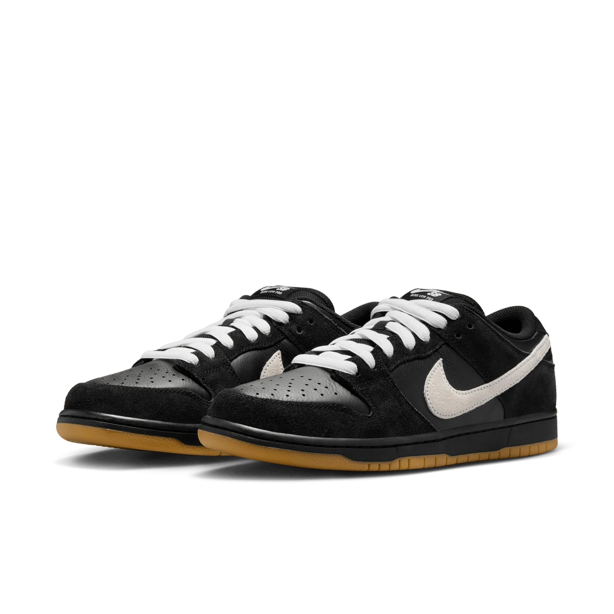 Nike Dunk Low Pro SB Black White Gum - Image 2