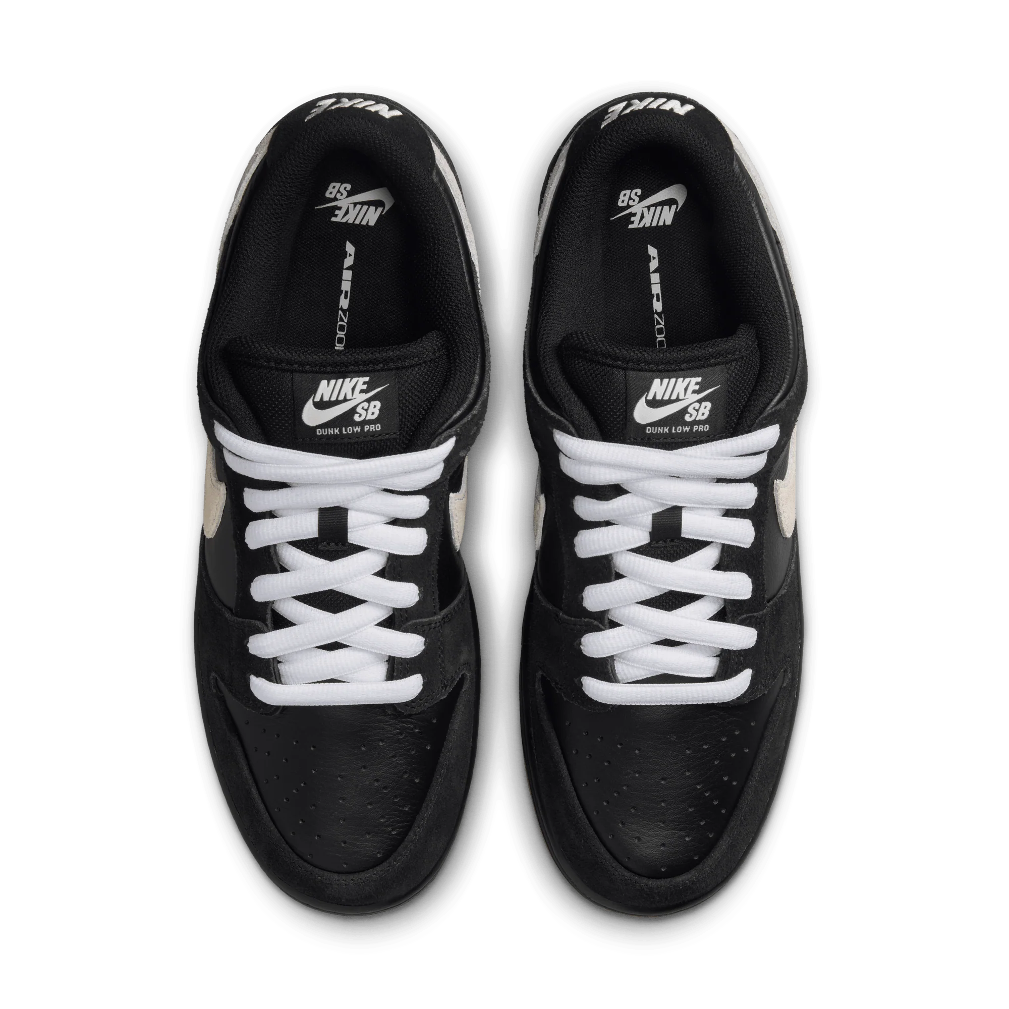 Nike Dunk Low Pro SB Black White Gum - Image 3