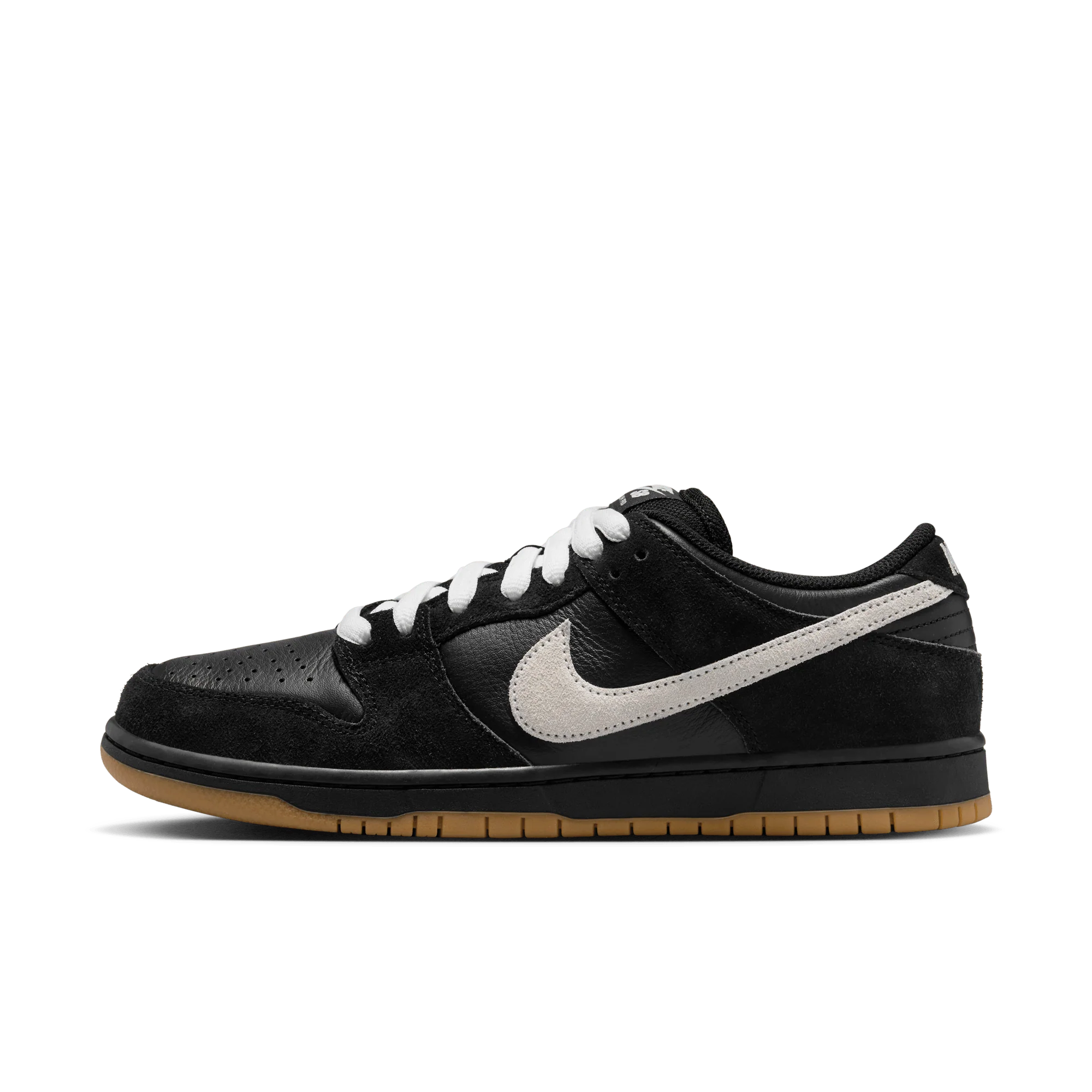 Nike Dunk Low Pro SB Black White Gum - Image 5