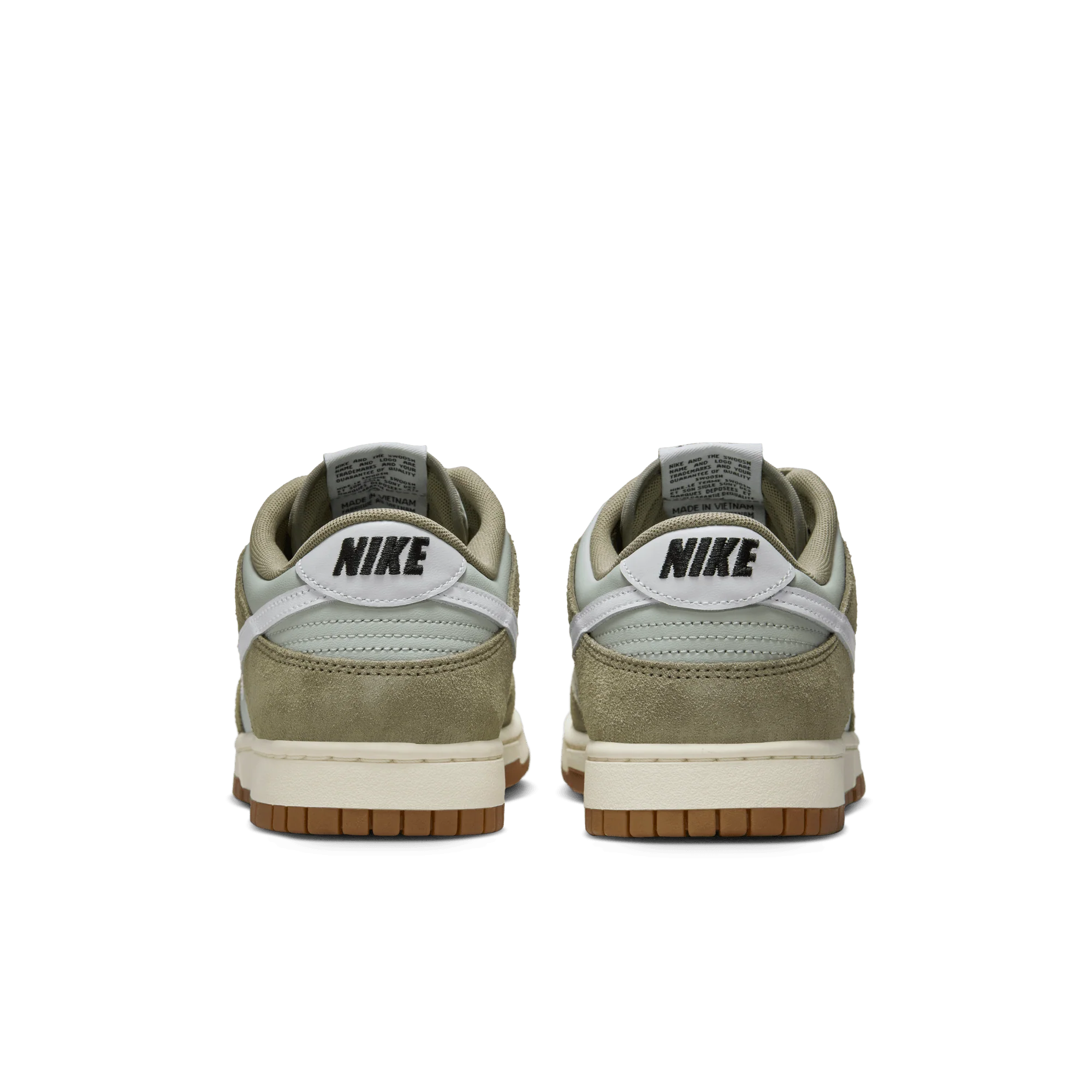 Nike Dunk Low Retro SE Light Silver Light Army Sail White - Image 4