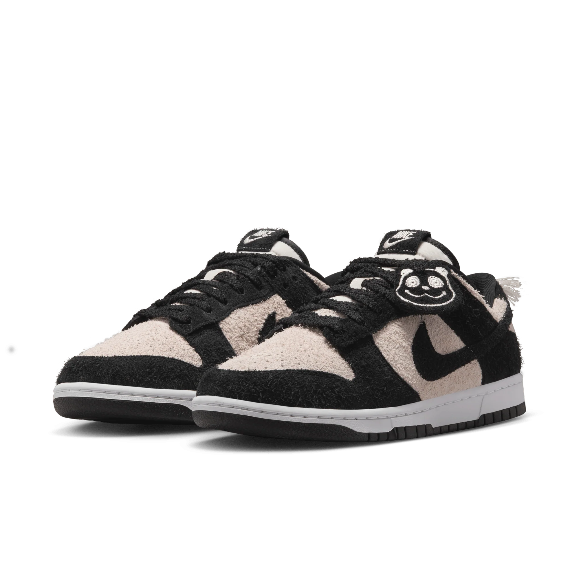 Nike Dunk Low Retro SE Panda-Monium White Black Suede - Image 2
