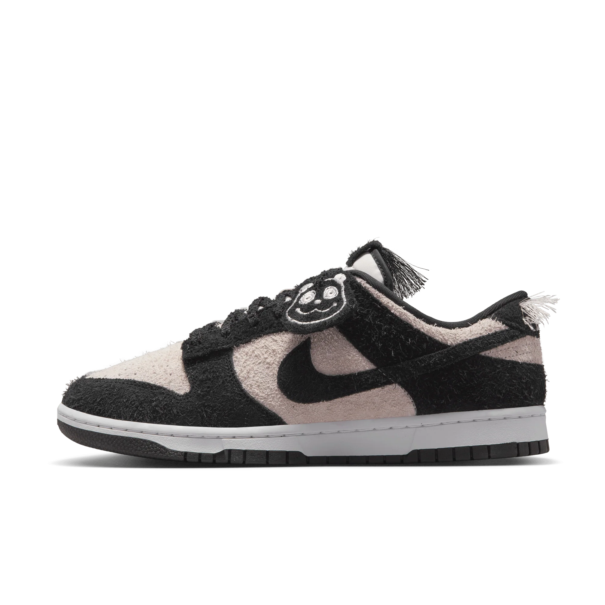 Nike Dunk Low Retro SE Panda-Monium White Black Suede - Image 5