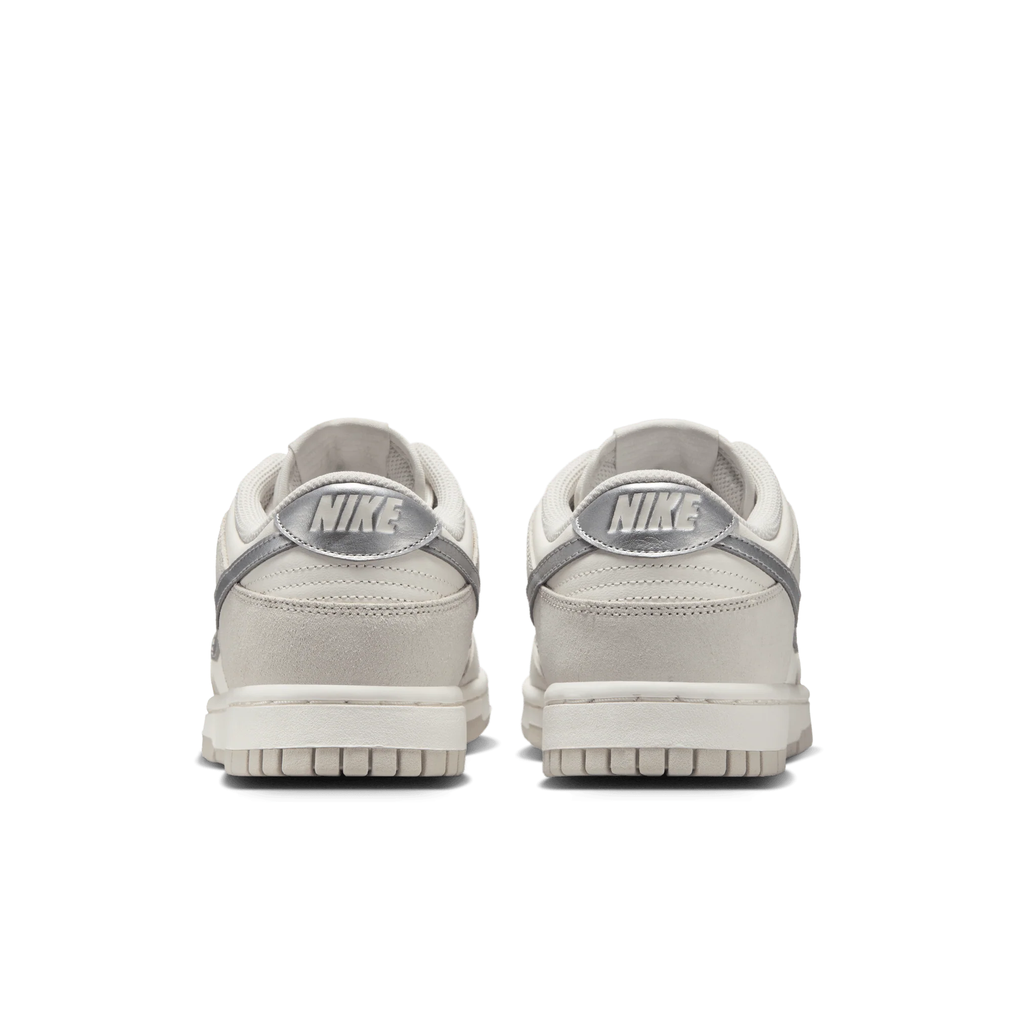 Nike Dunk Low Silver Swoosh (Women's) - Image 4