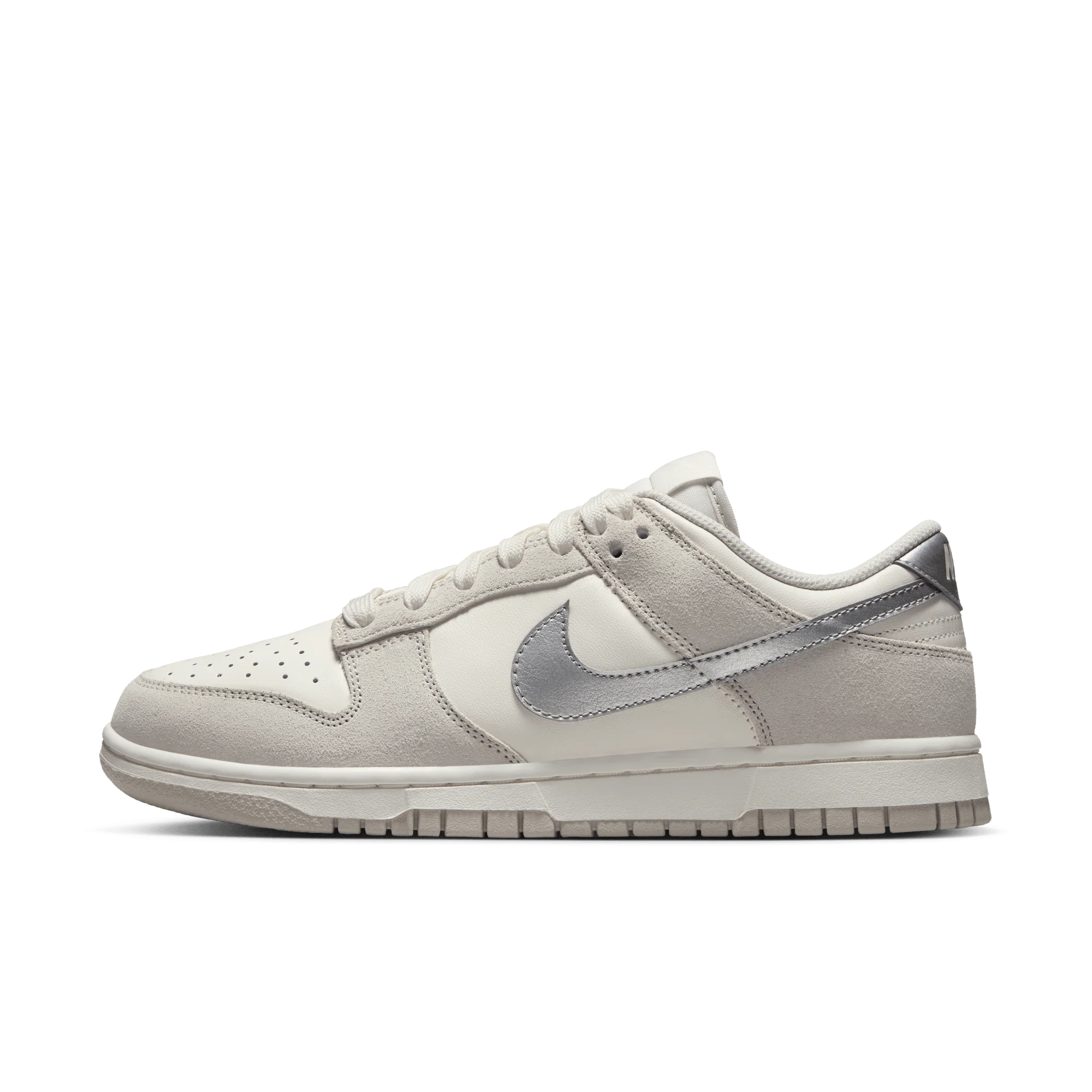 Nike Dunk Low Silver Swoosh (Women's) - Image 5