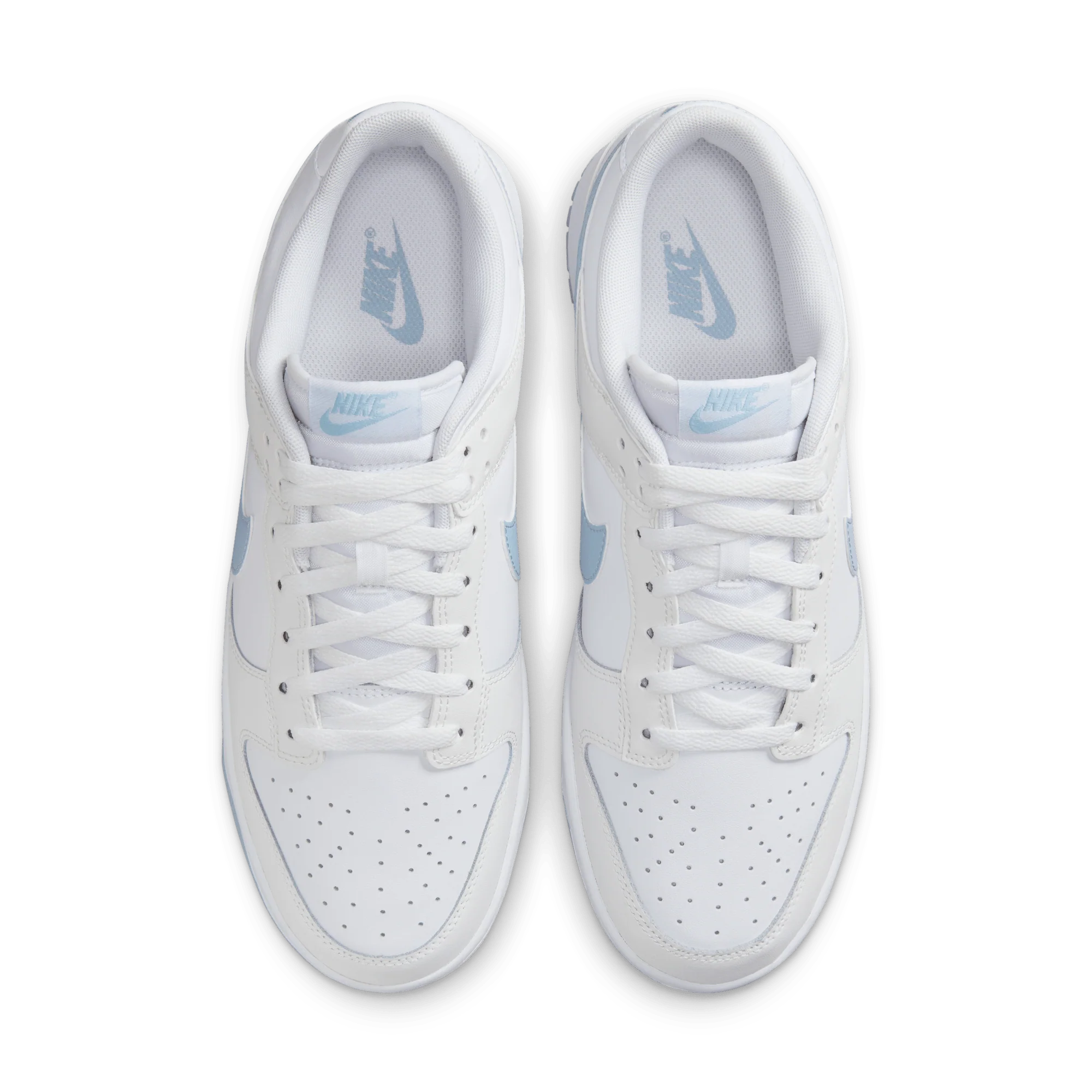Nike Dunk Low White Light Armory Blue - Image 3