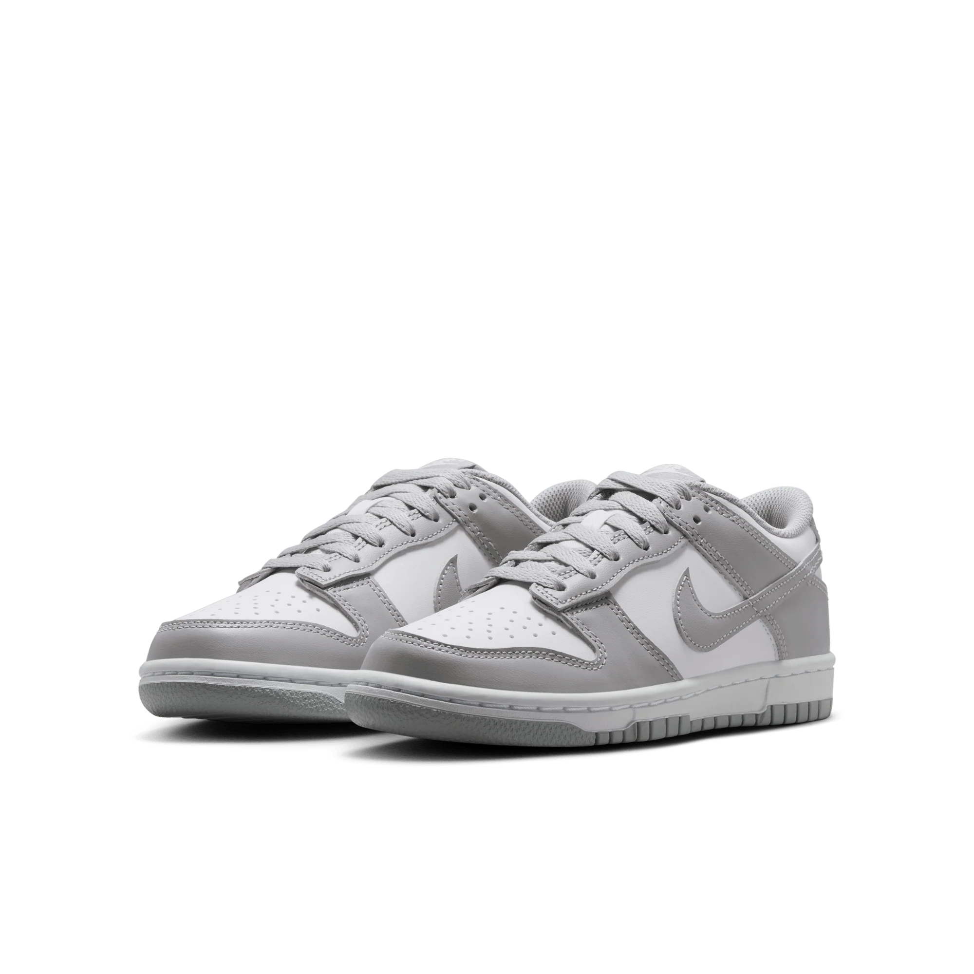 Nike Dunk Low White Light Smoke Grey (GS) - Image 2