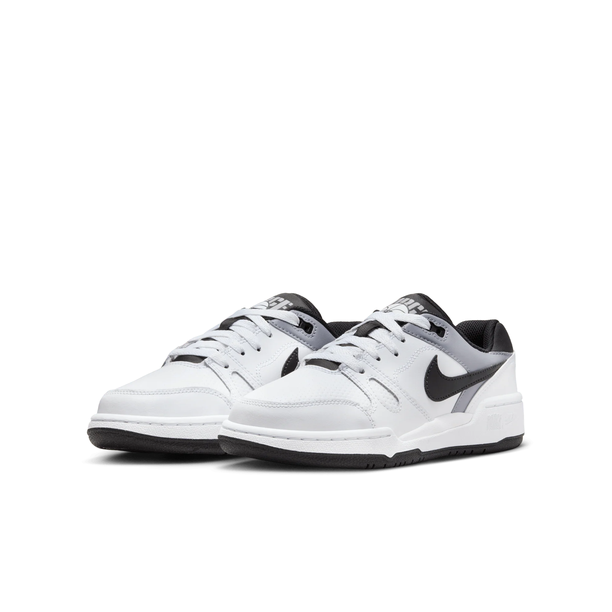 Nike Full Force Low White Pewter Black (GS) - Image 2