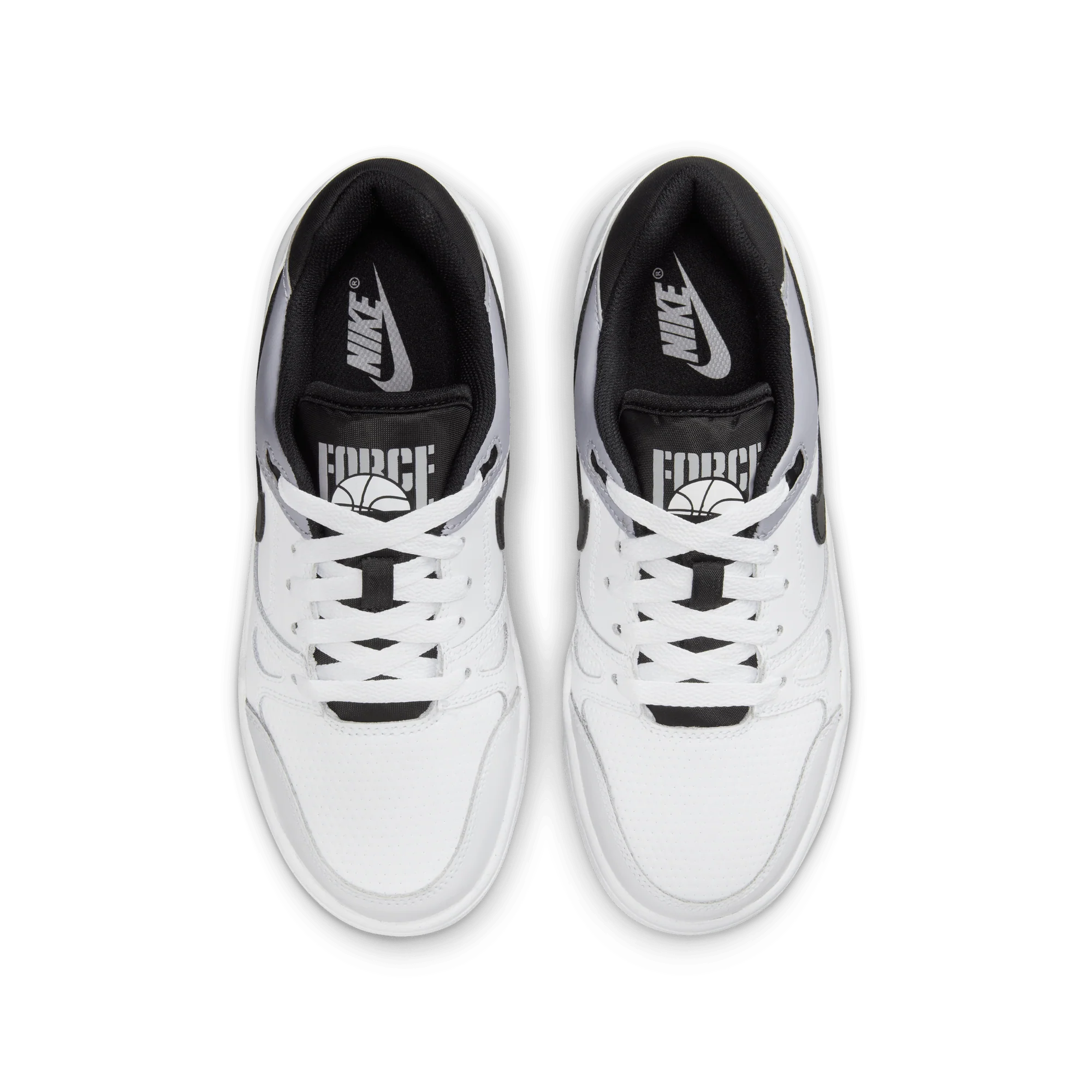 Nike Full Force Low White Pewter Black (GS) - Image 3