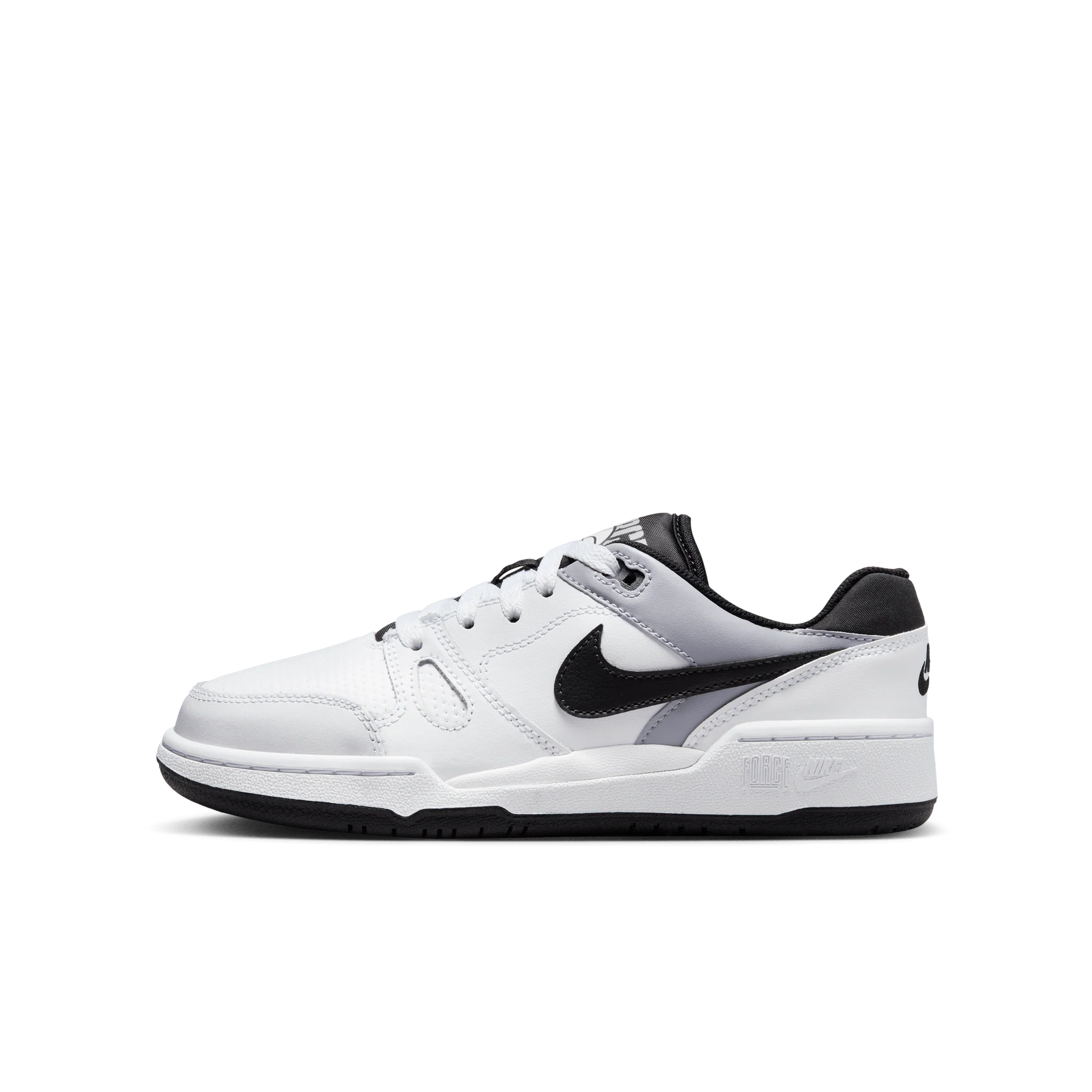 Nike Full Force Low White Pewter Black (GS) - Image 5