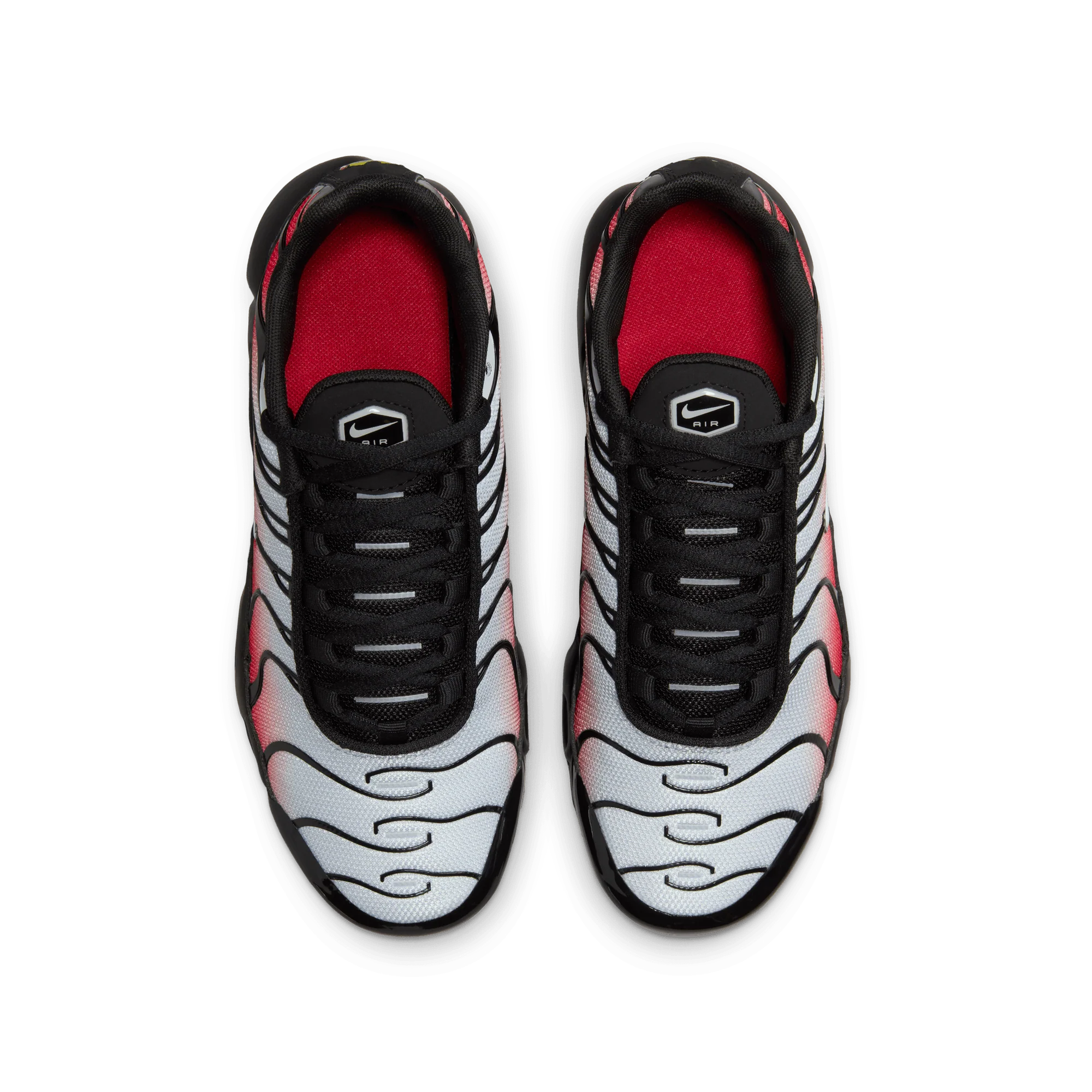 Nike GS Air Max Plus Pure Platinum University Red - Image 3