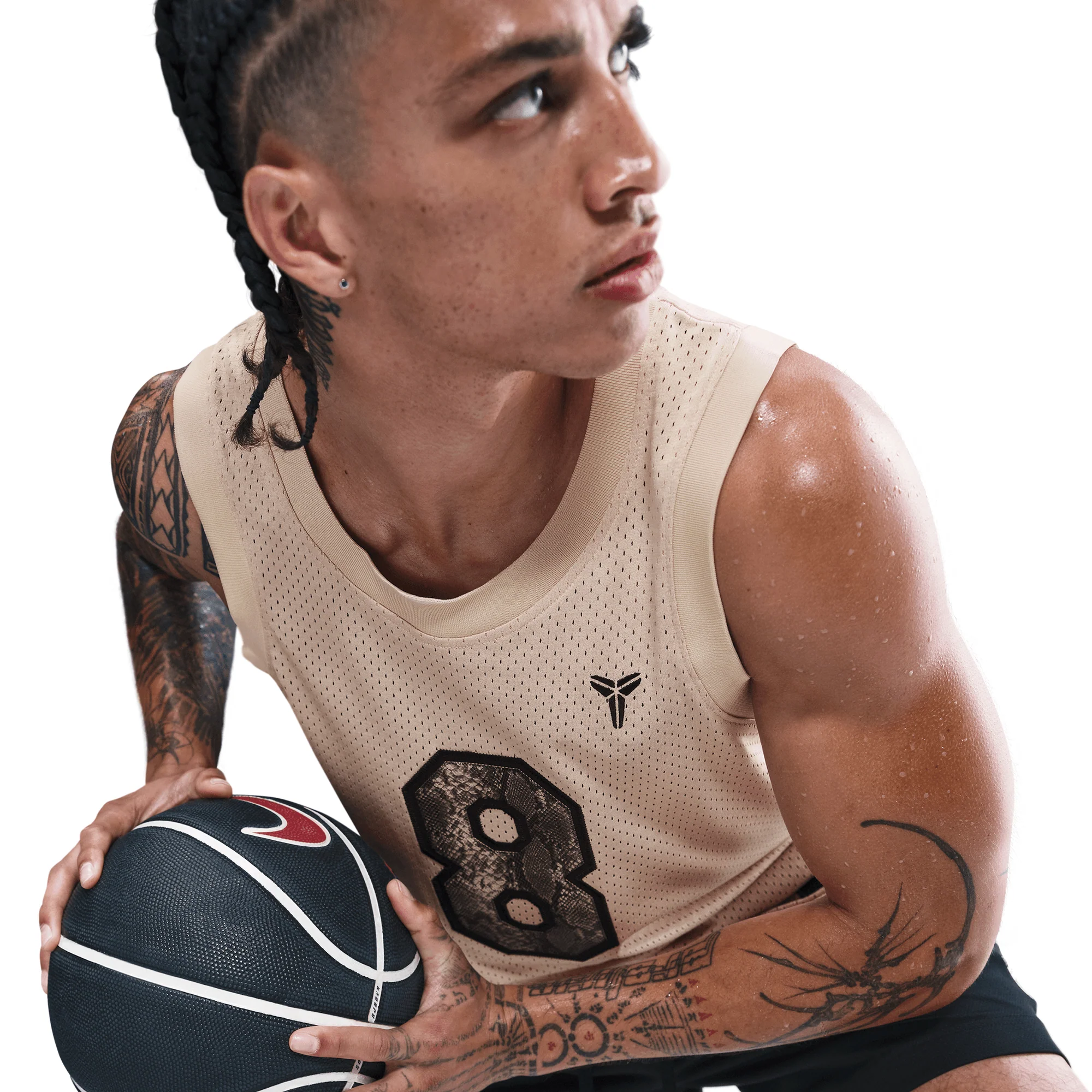Nike Kobe Bryant Jersey Sanddrift/Black - Image 4