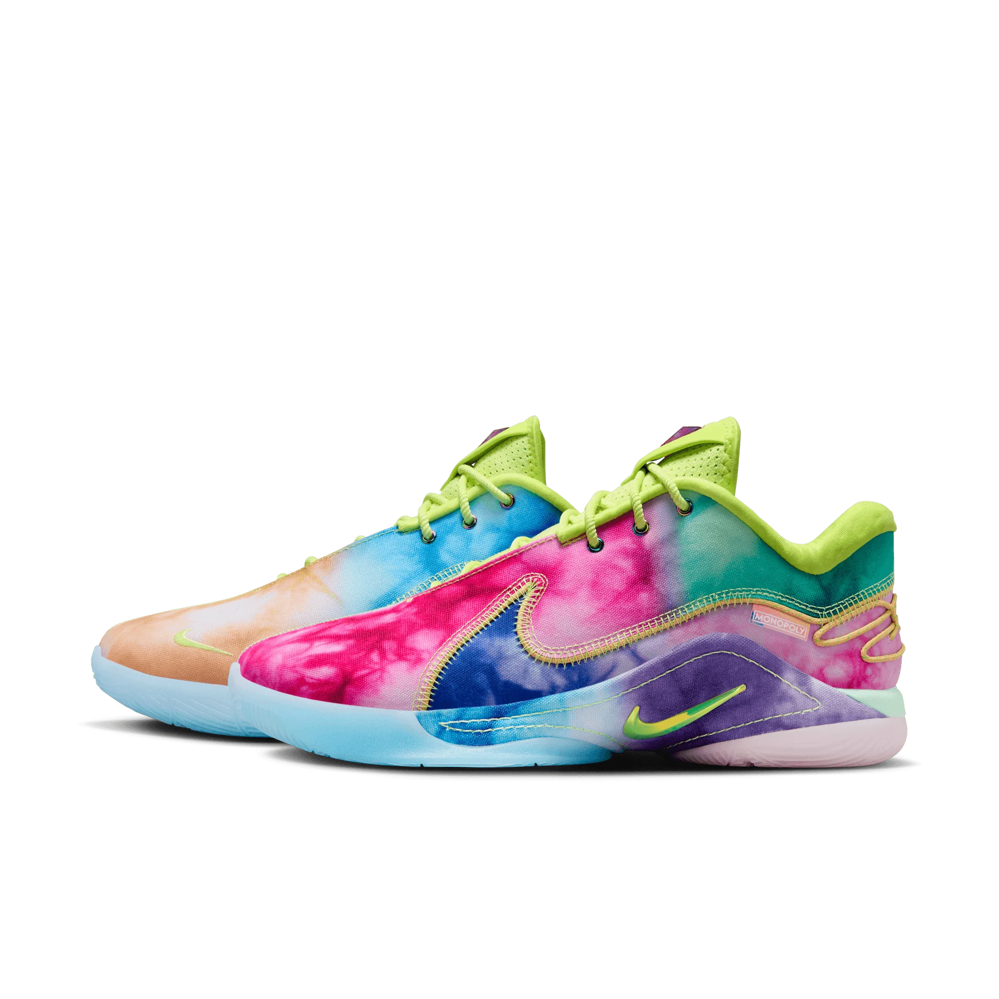 Nike LeBron 22 What the Monopoly Tie-Dye (Translucent Outsole) - Image 5