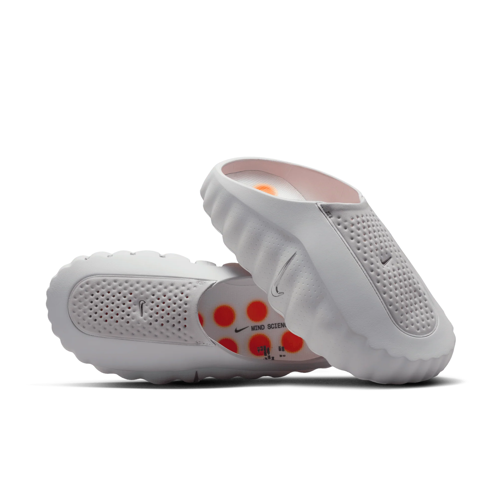 Nike Mind 001 Slide Light Smoke Grey (Women's) - Image 5