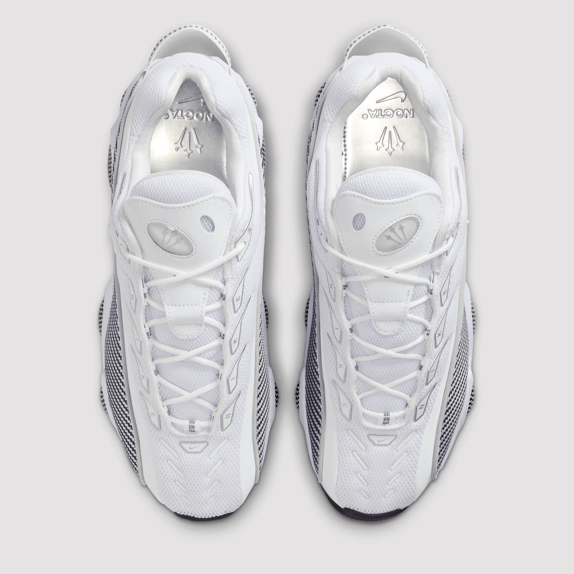 Nike NOCTA Glide Drake White Black - Image 3