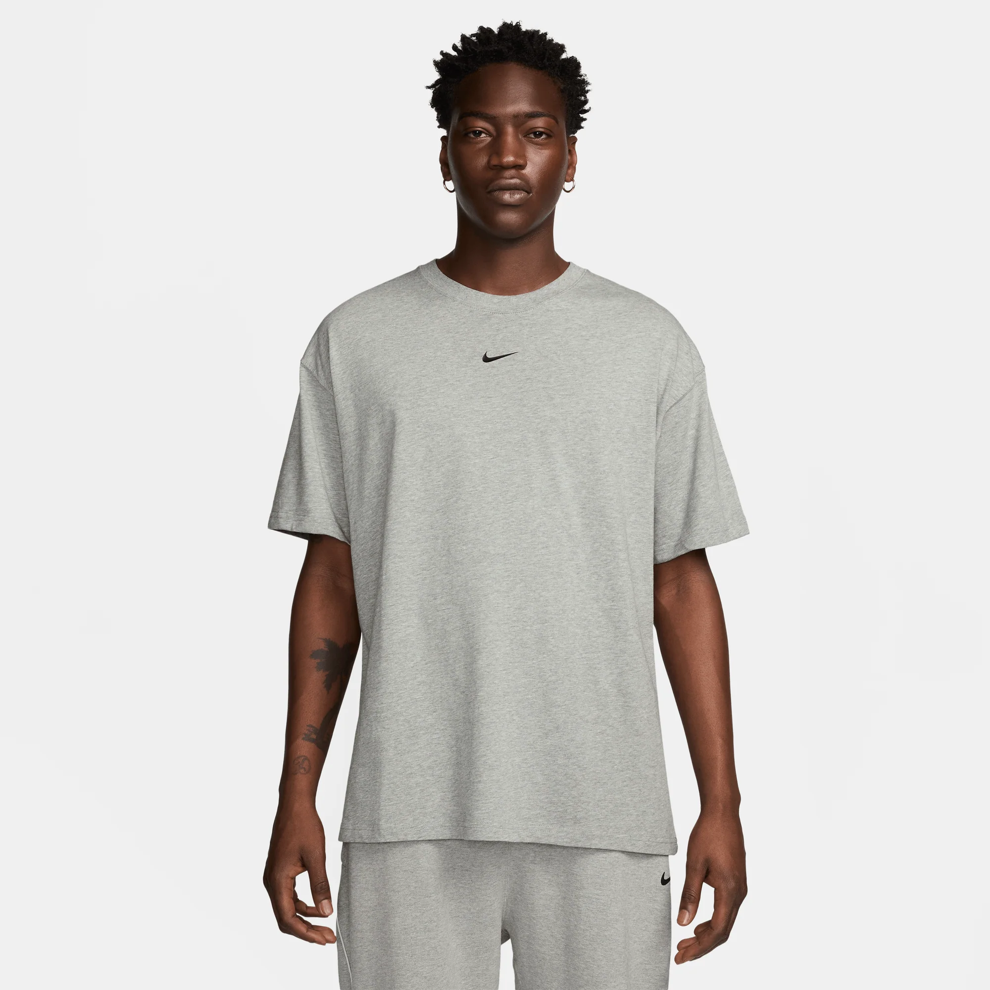 Nike NOCTA Graphic Tee 'Grey' - Image 2