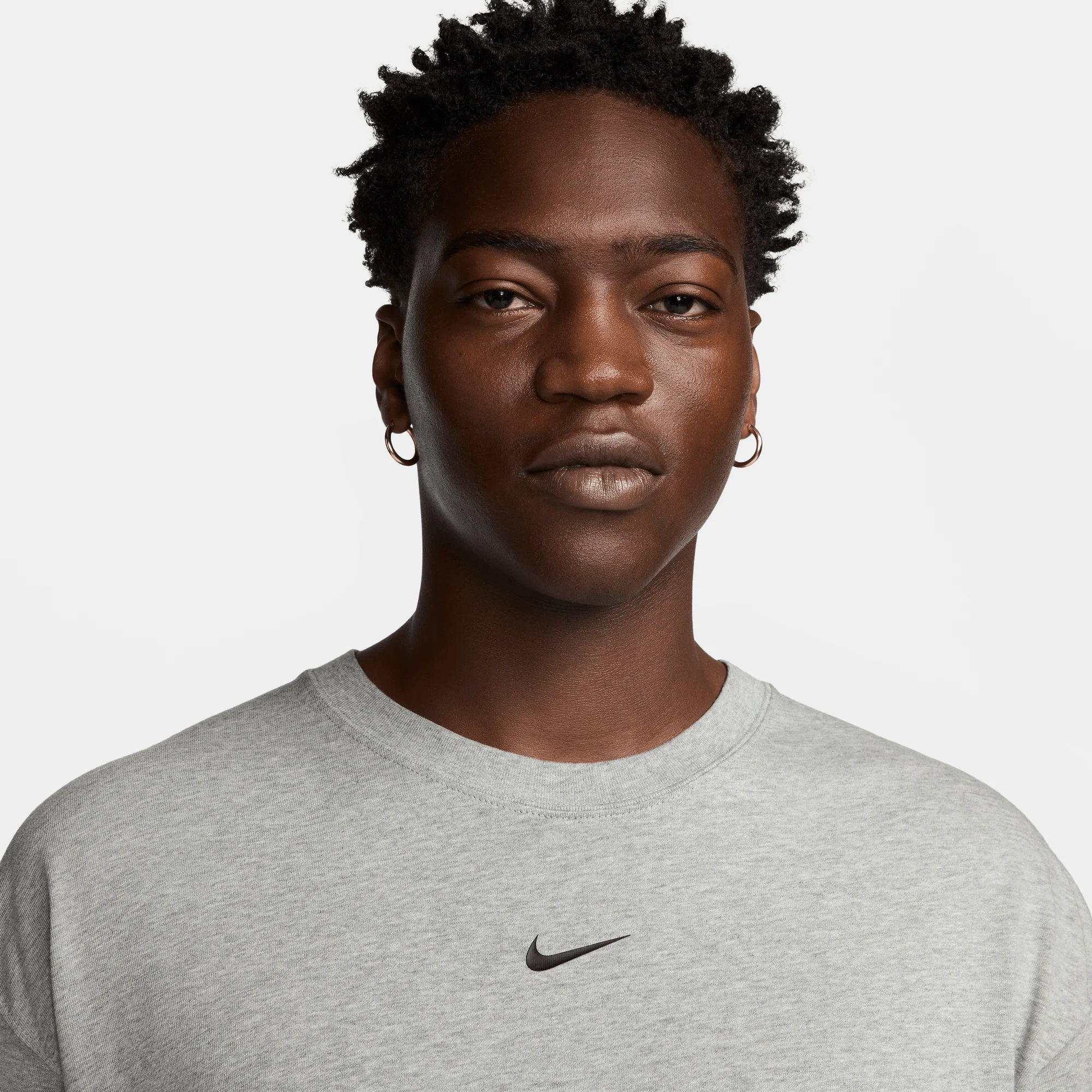 Nike NOCTA Graphic Tee 'Grey' - Image 4