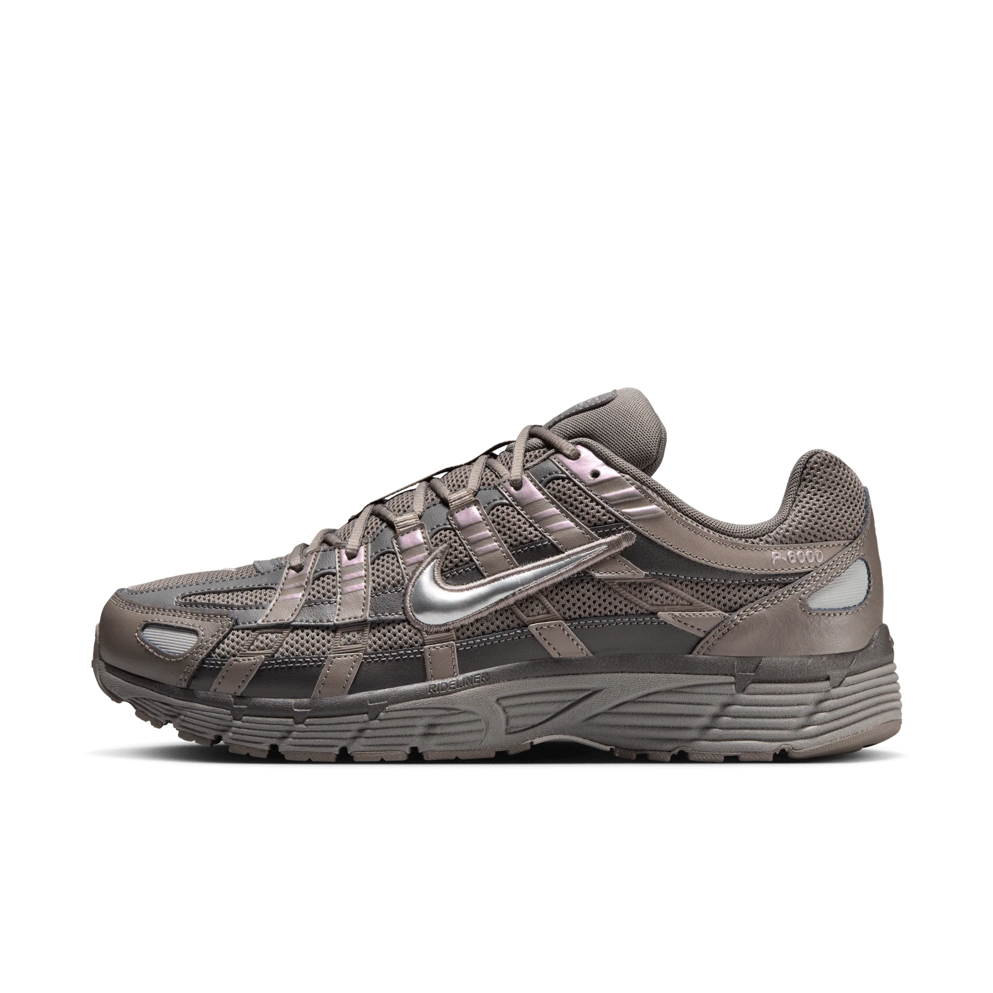Nike P-6000 Cave Stone Medium Ash Flat Pewter Metallic Silver - Image 5