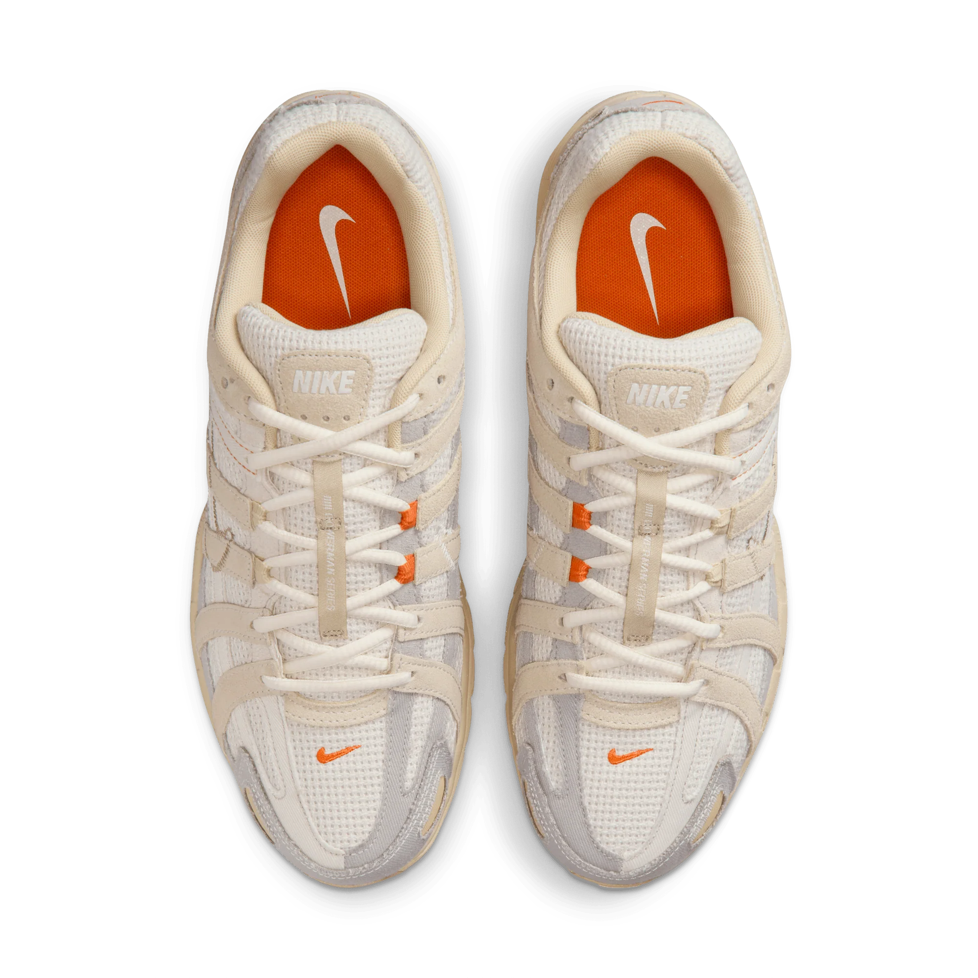 Nike P-6000 College Grey Khaki Safety Orange - Image 3