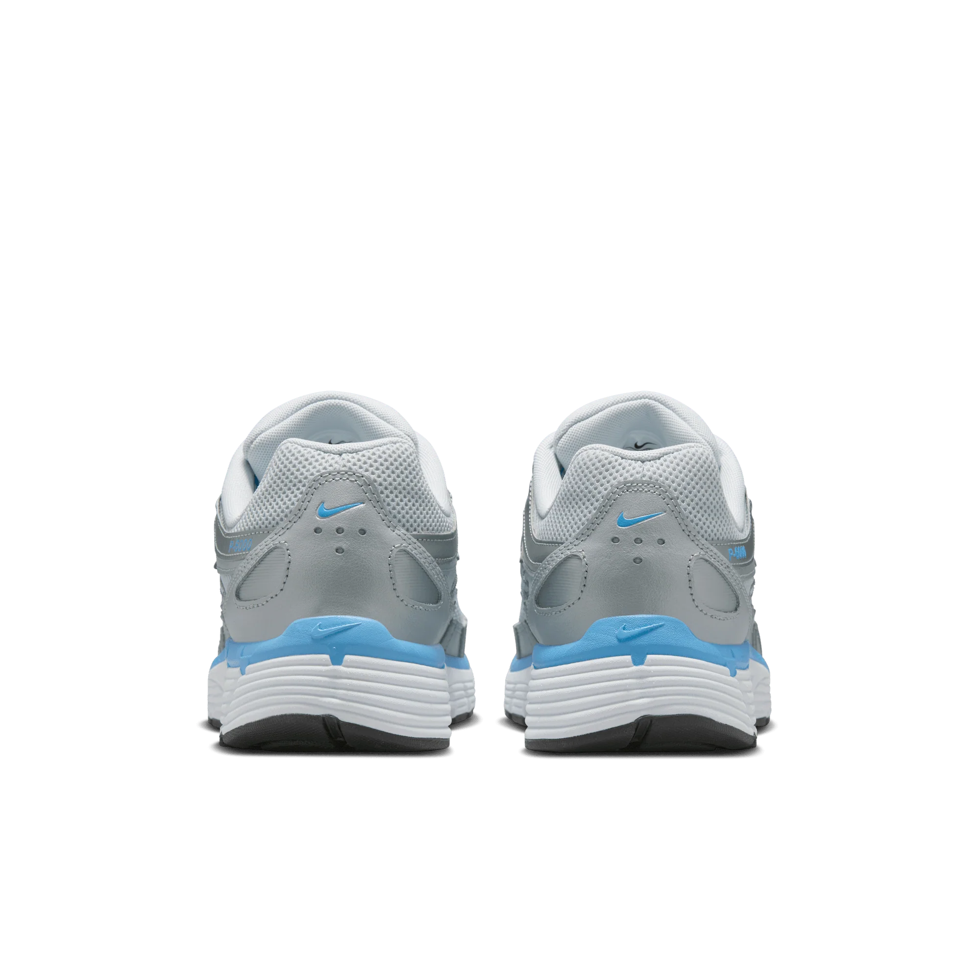 Nike P-6000 Metallic Platinum Pure Platinum Metallic Silver University Blue - Image 4