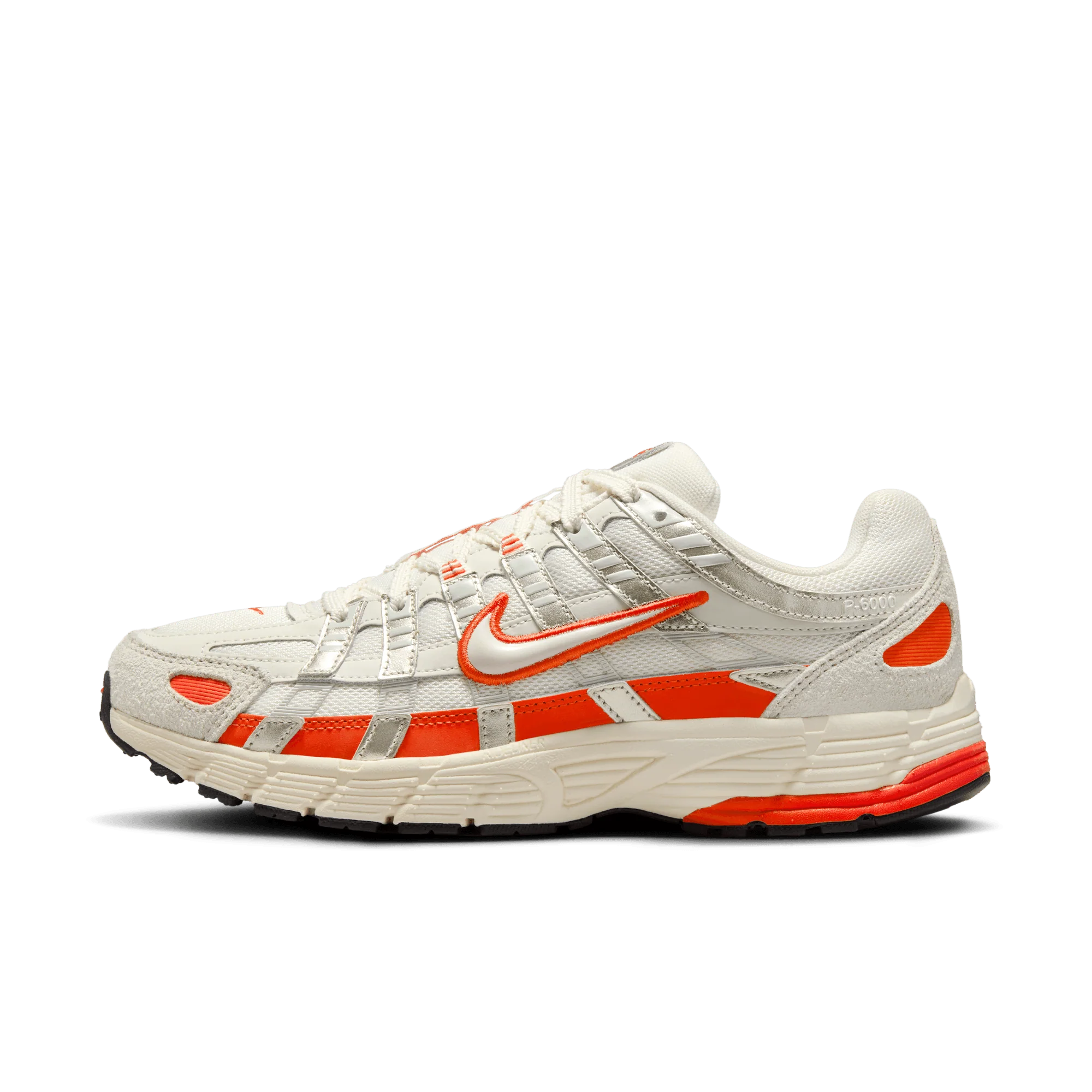 Nike P-6000 Sail Pale Ivory Light Bone Picante Red (Women's) - Image 5