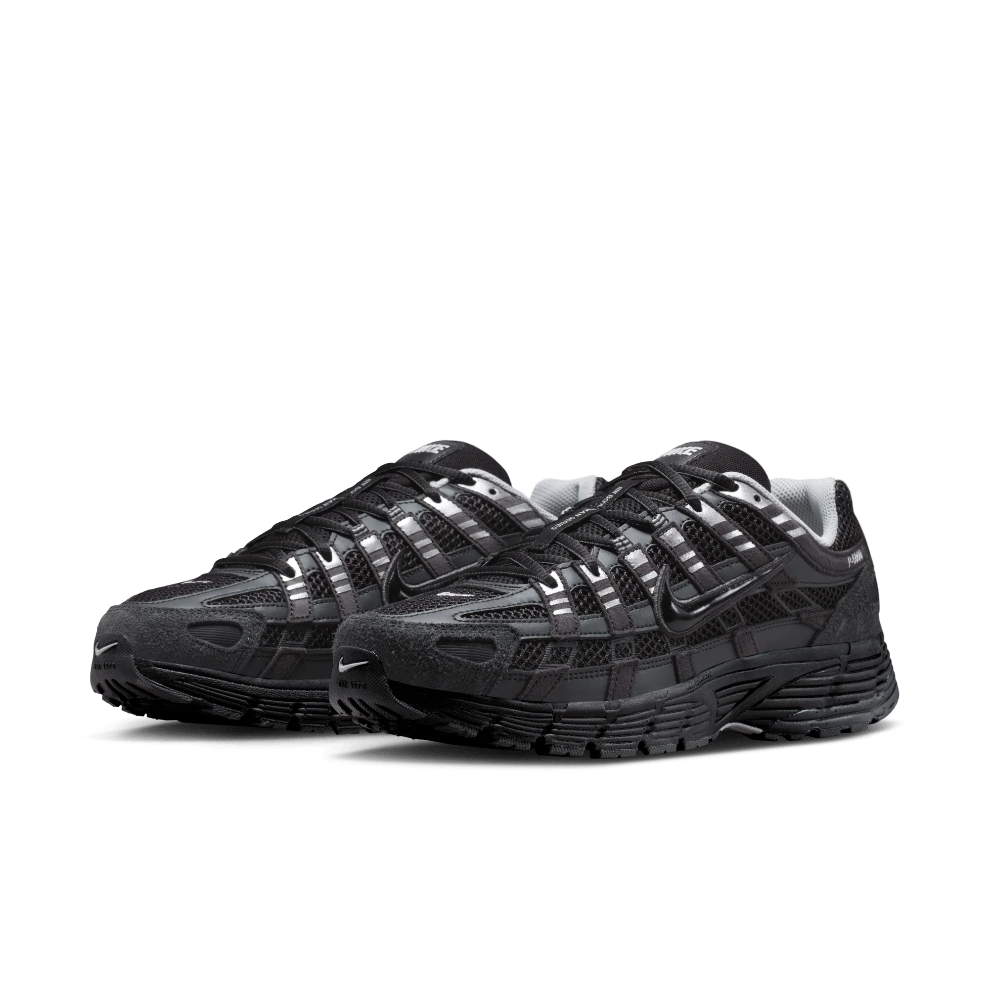 Nike P-6000 Suede Anthracite Metallic Silver - Image 2