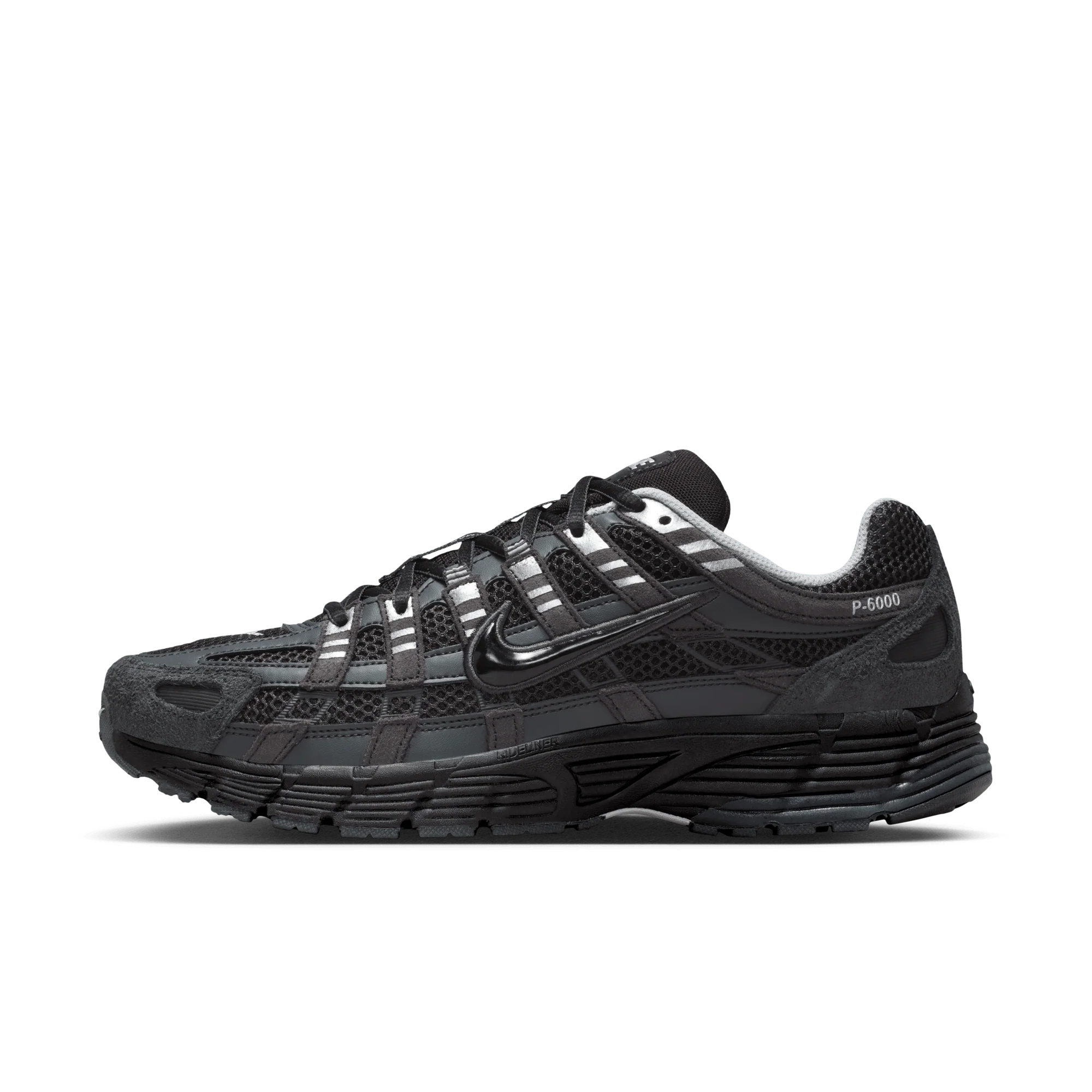 Nike P-6000 Suede Anthracite Metallic Silver - Image 5