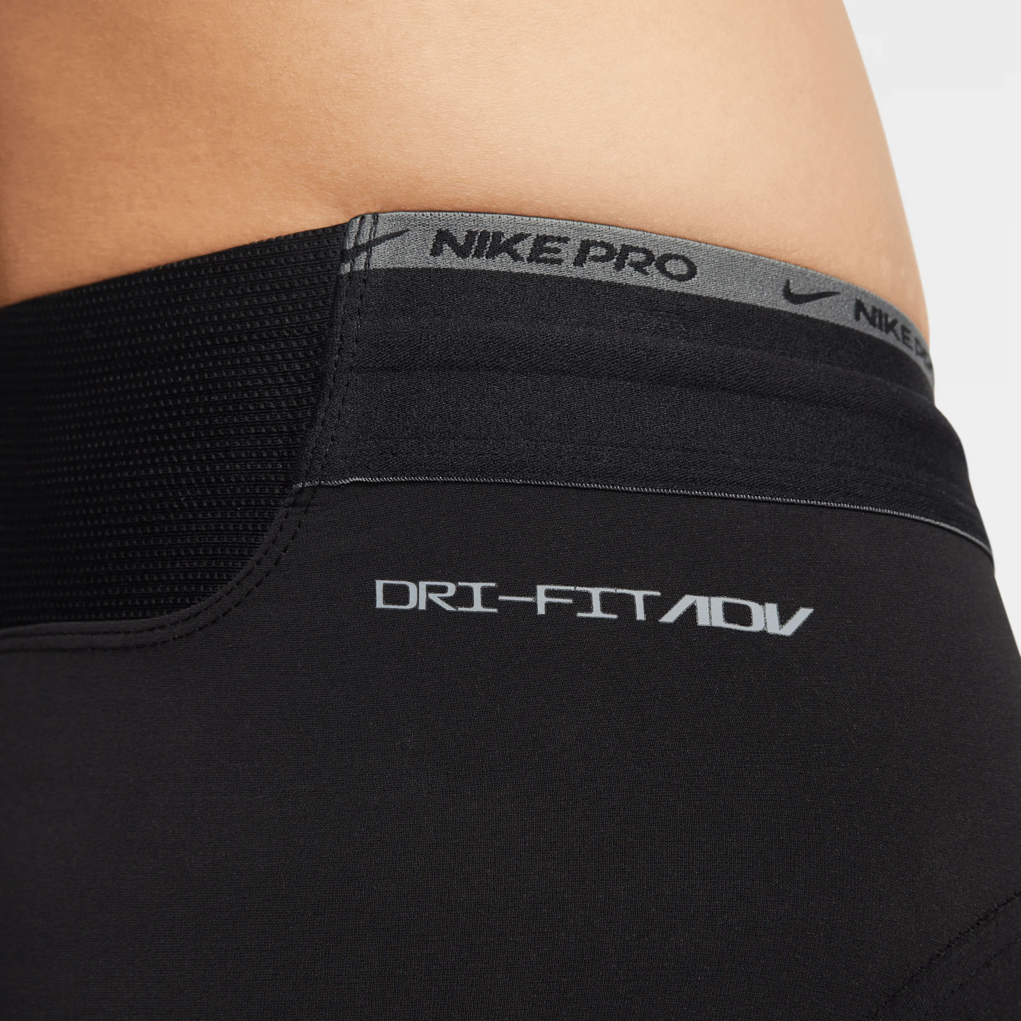 Nike Pro Dri-FIT ADV Recovery Men's Tights Black/Black/Iron Grey - Image 2