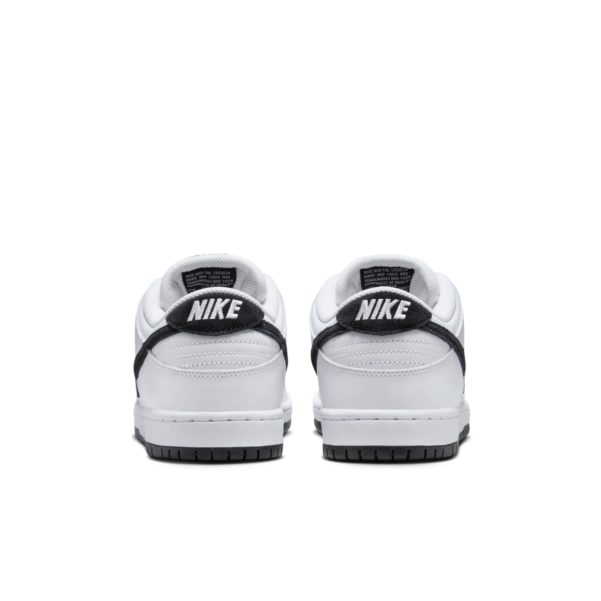 Nike SB Dunk Low White Black - Image 4