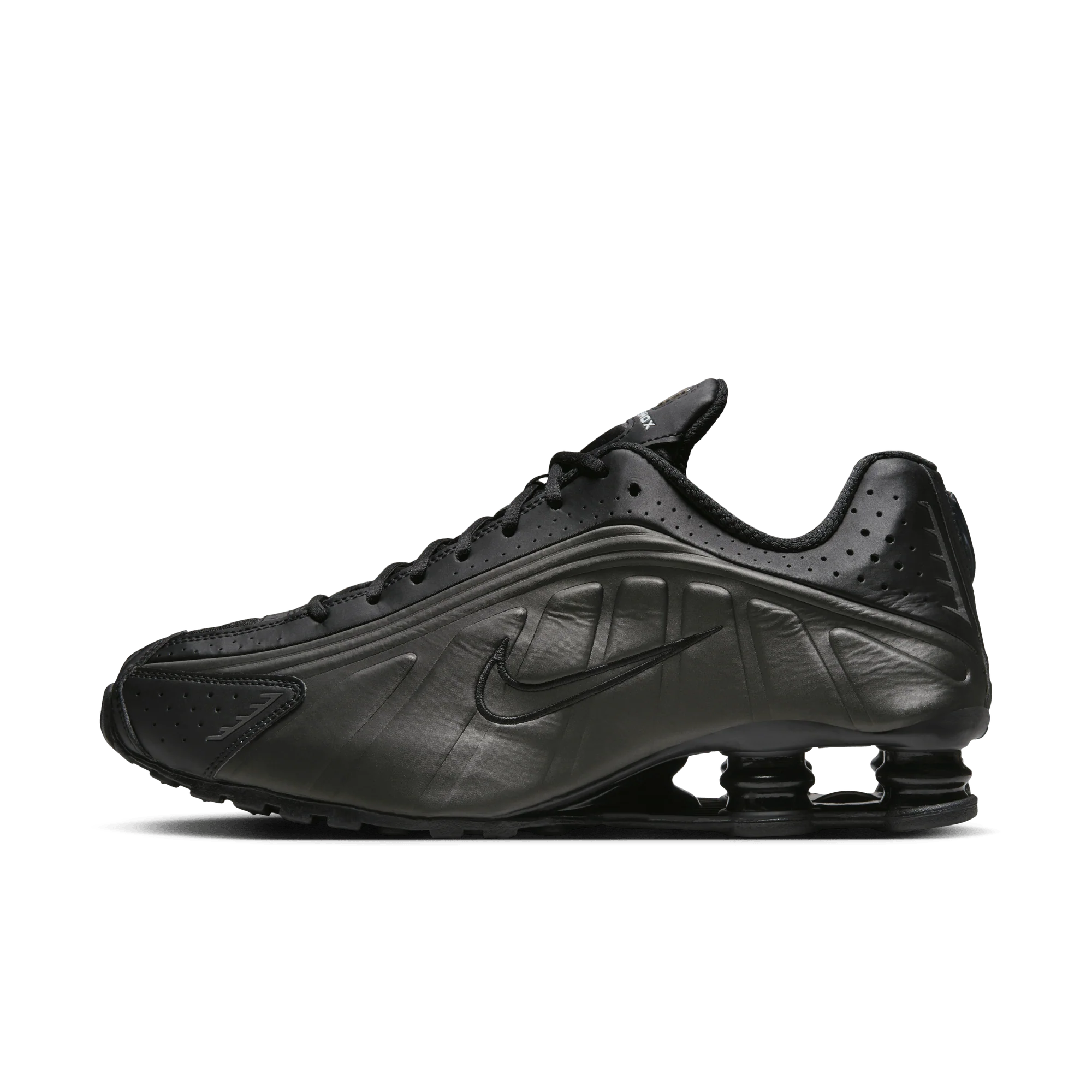 Nike Shox R4 Black Bright Crimson - Image 5