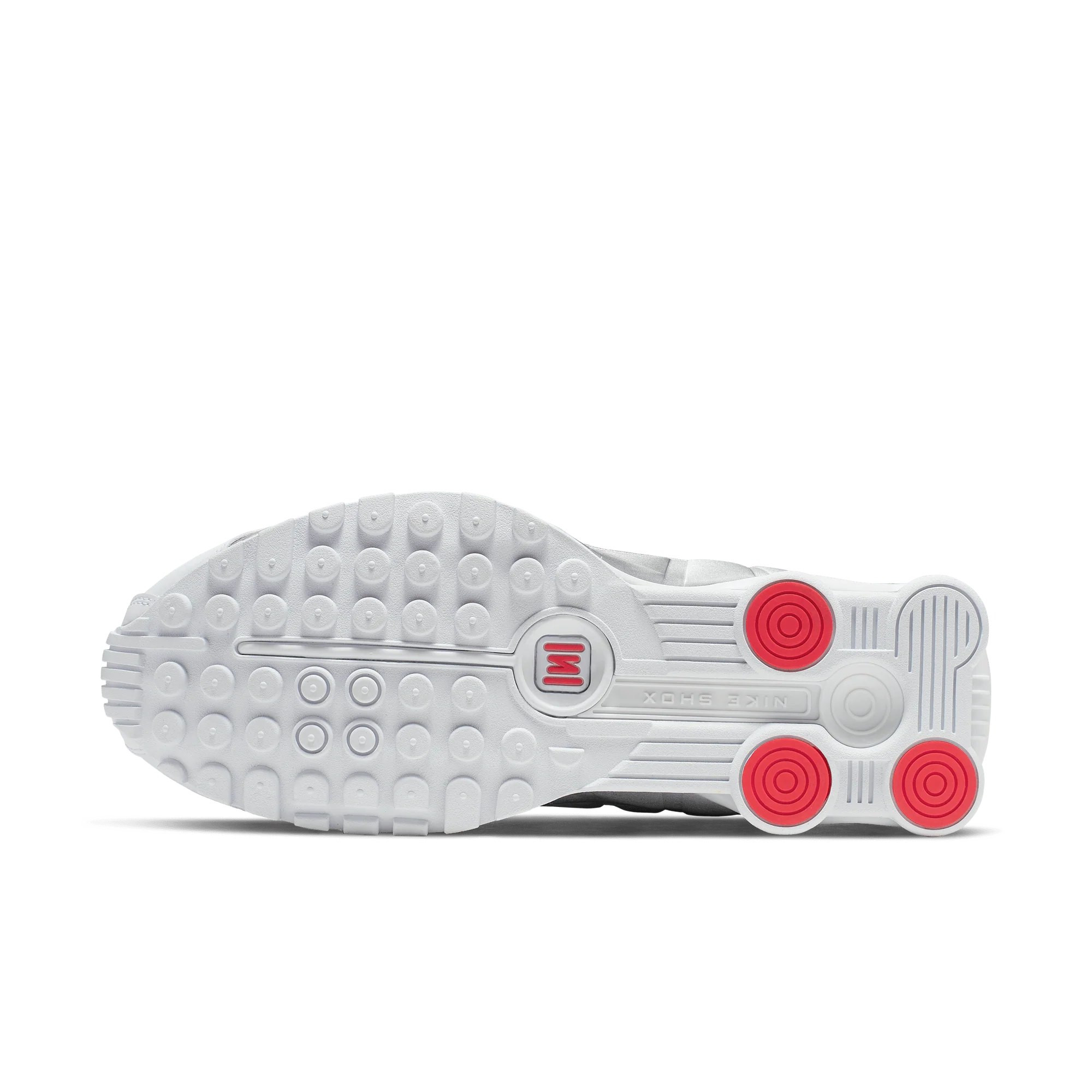 Nike Shox R4 White Metallic Silver (Women's) - Image 6