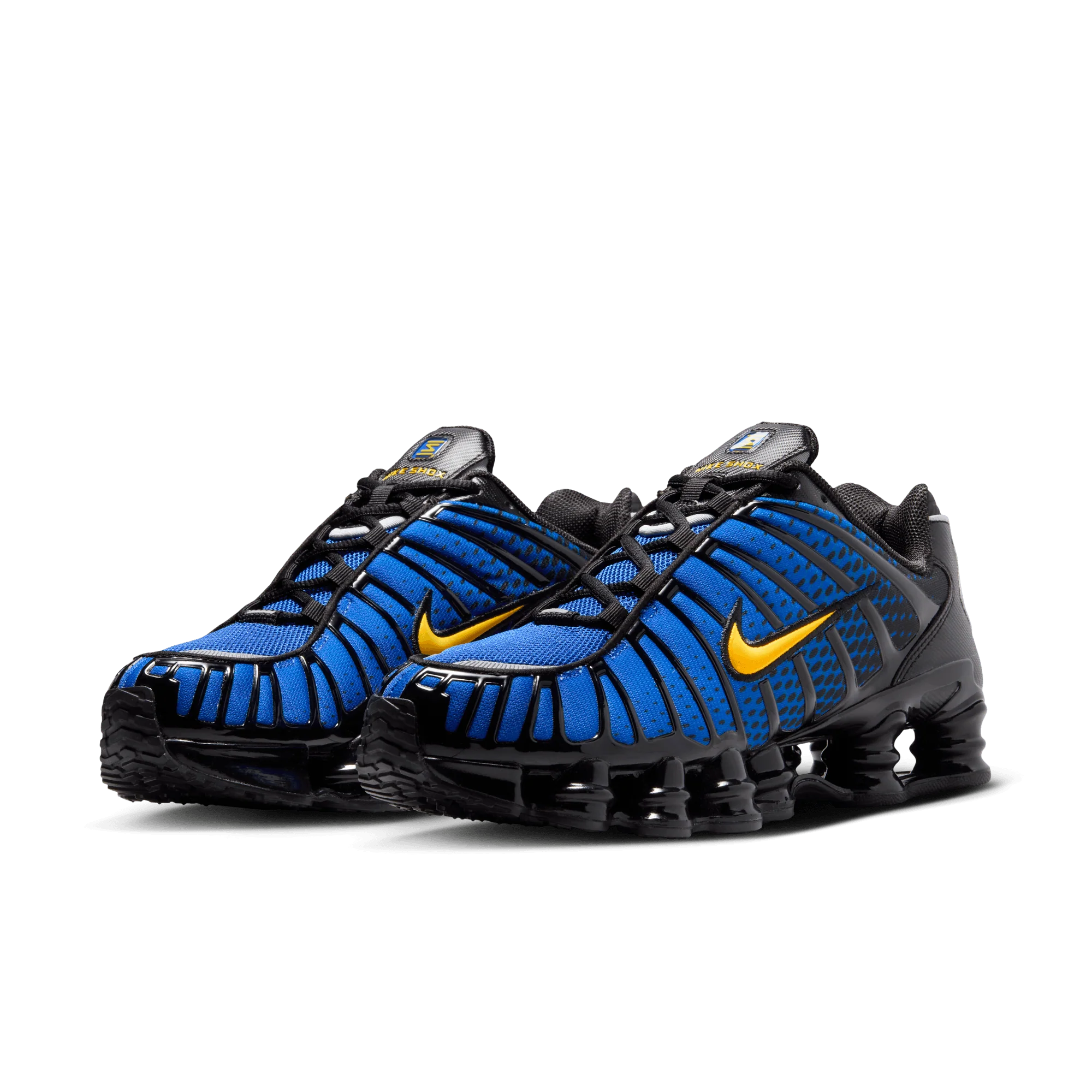 Nike Shox TL Black Lyon Blue Varsity Maize - Image 2