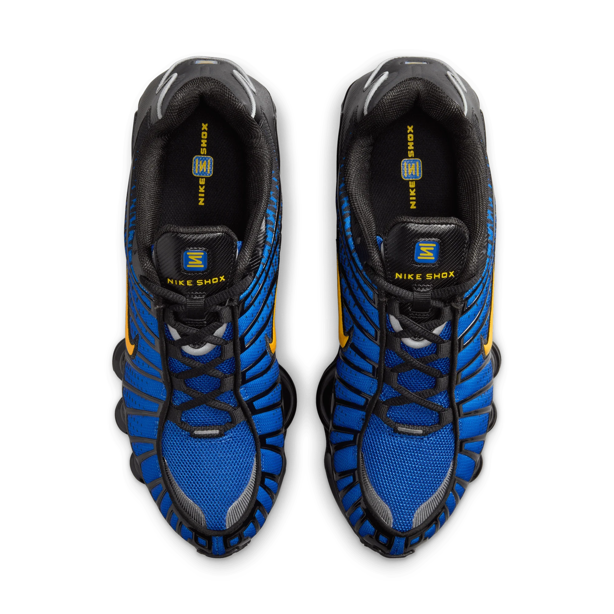 Nike Shox TL Black Lyon Blue Varsity Maize - Image 3