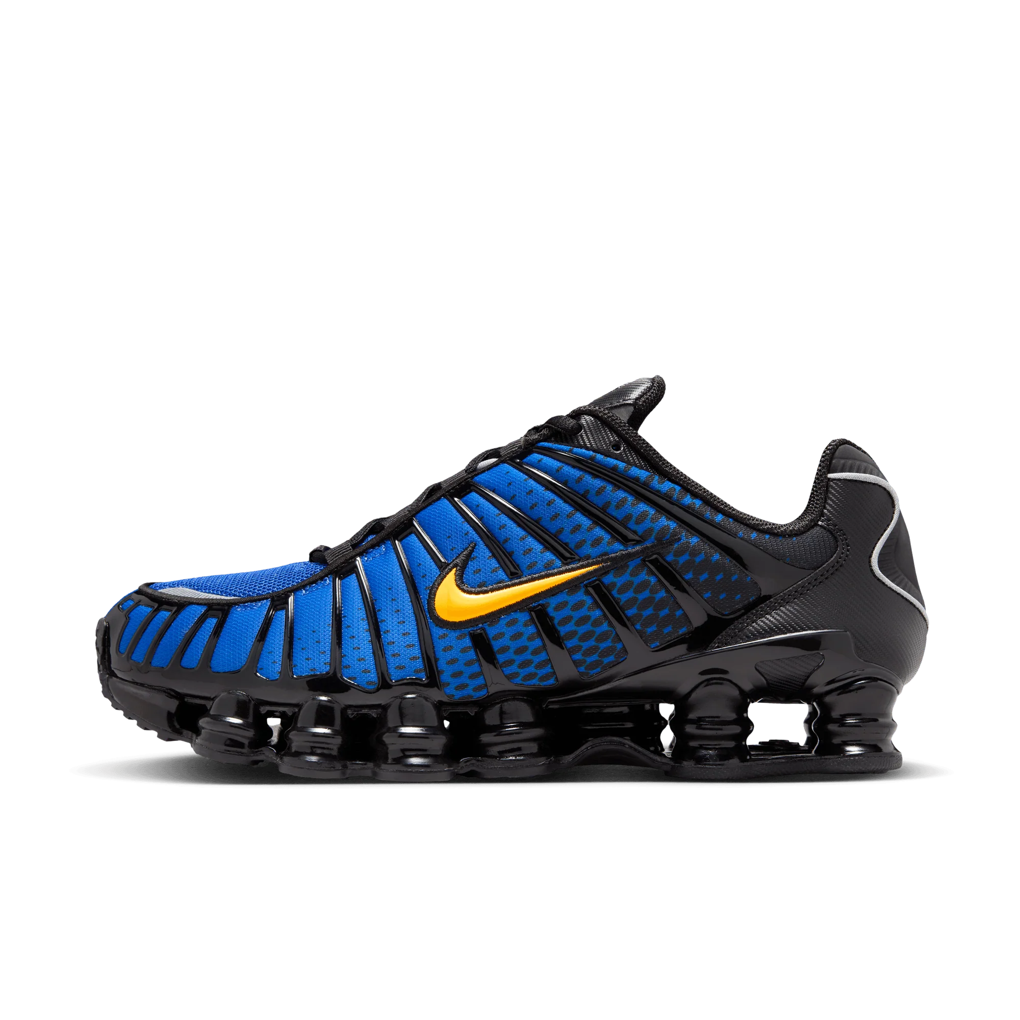Nike Shox TL Black Lyon Blue Varsity Maize - Image 5