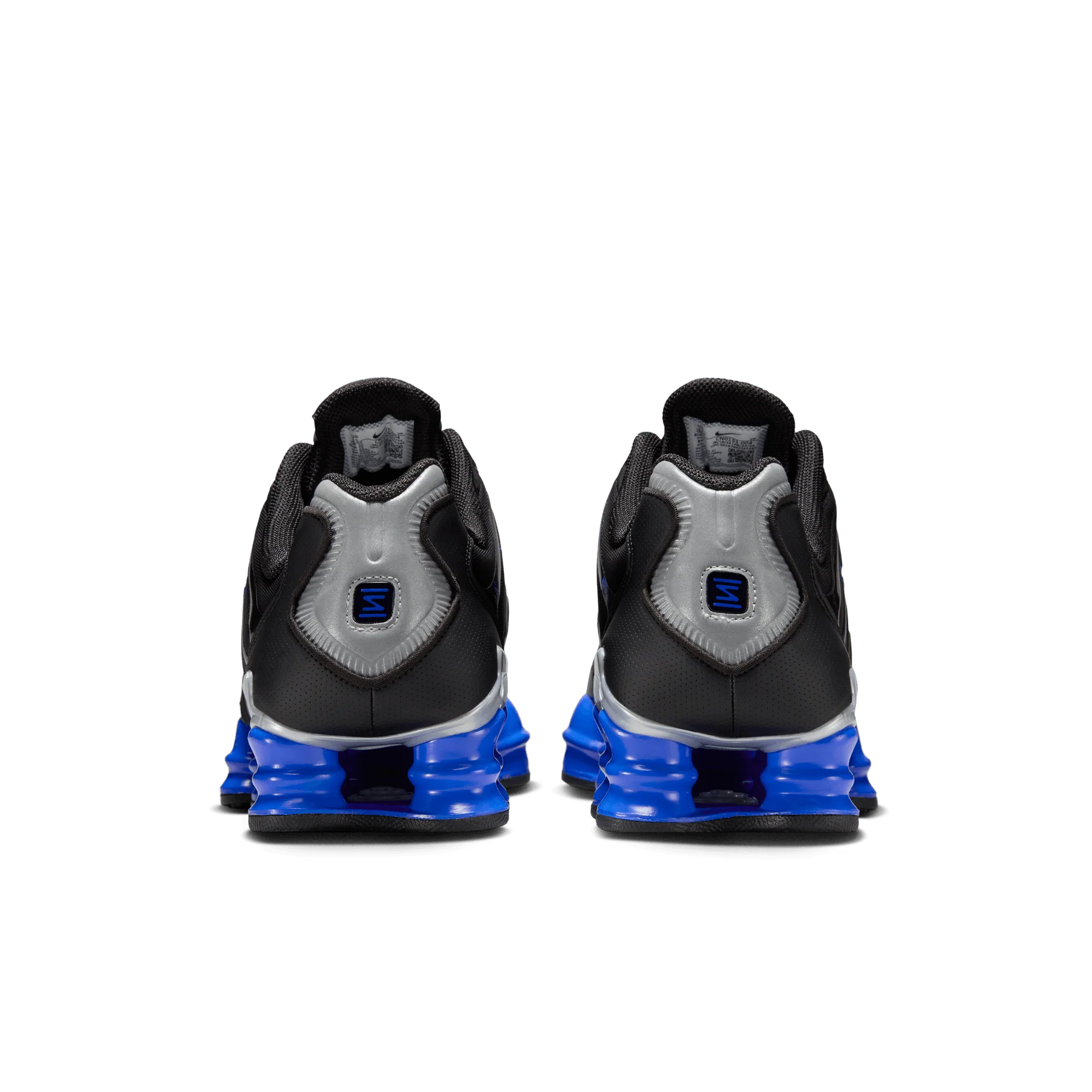 Nike Shox TL Black Racer Blue Metallic Silver - Image 4