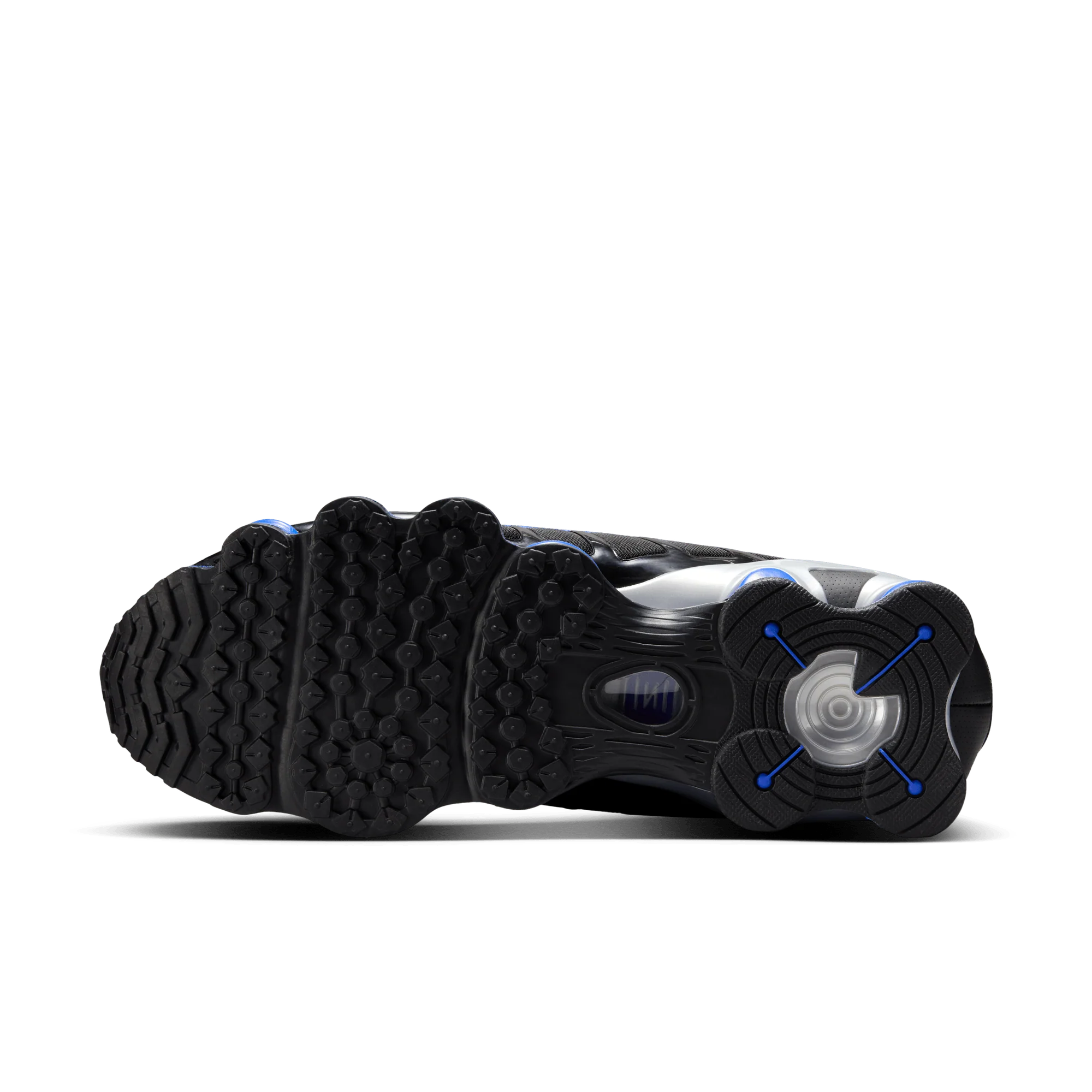 Nike Shox TL Black Racer Blue Metallic Silver - Image 6