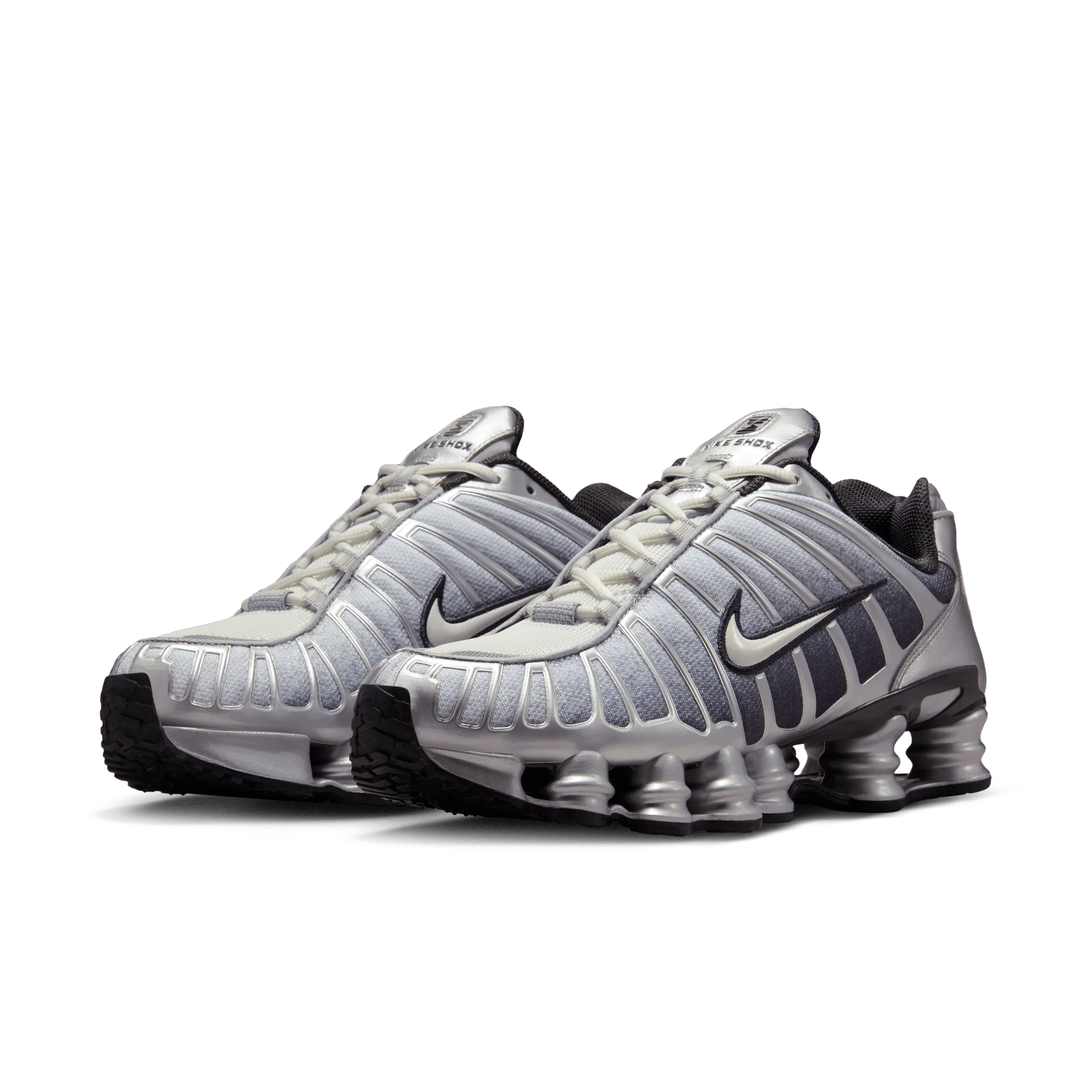 Nike Shox TL Metallic Silver - Image 2