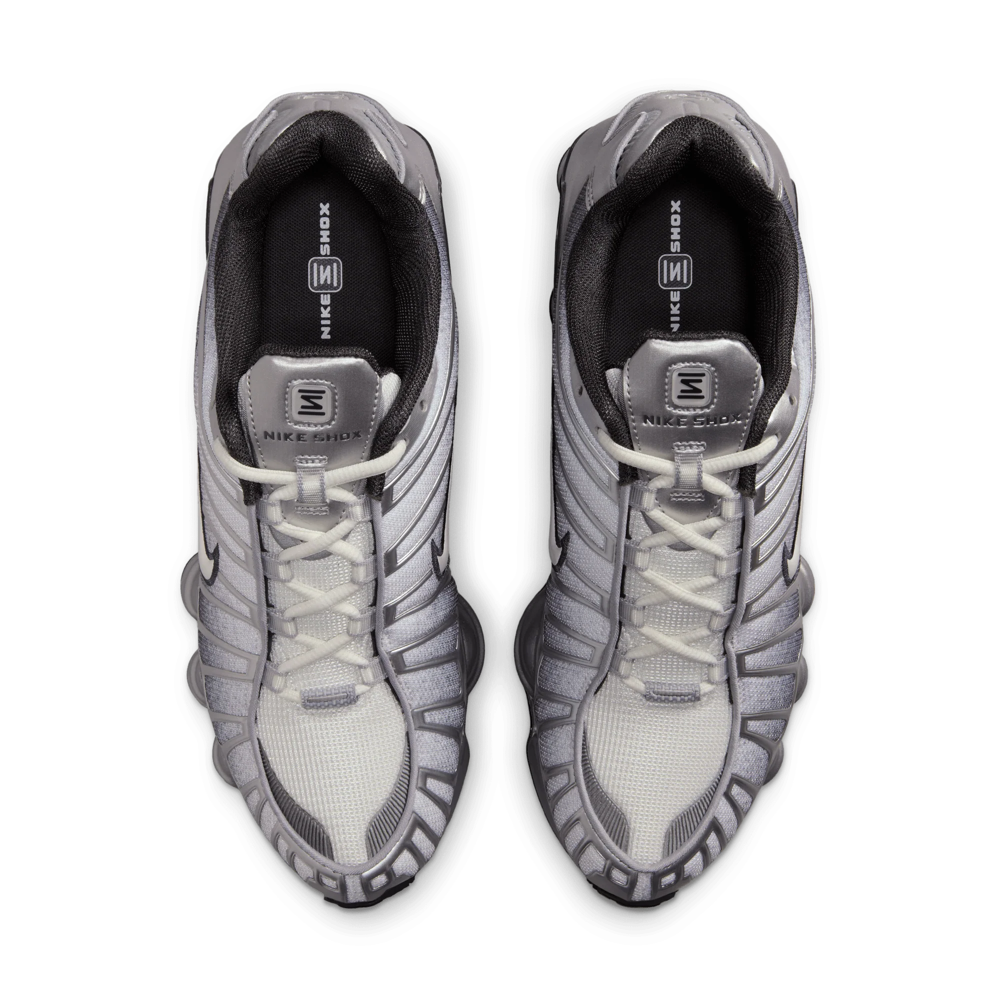 Nike Shox TL Metallic Silver - Image 3