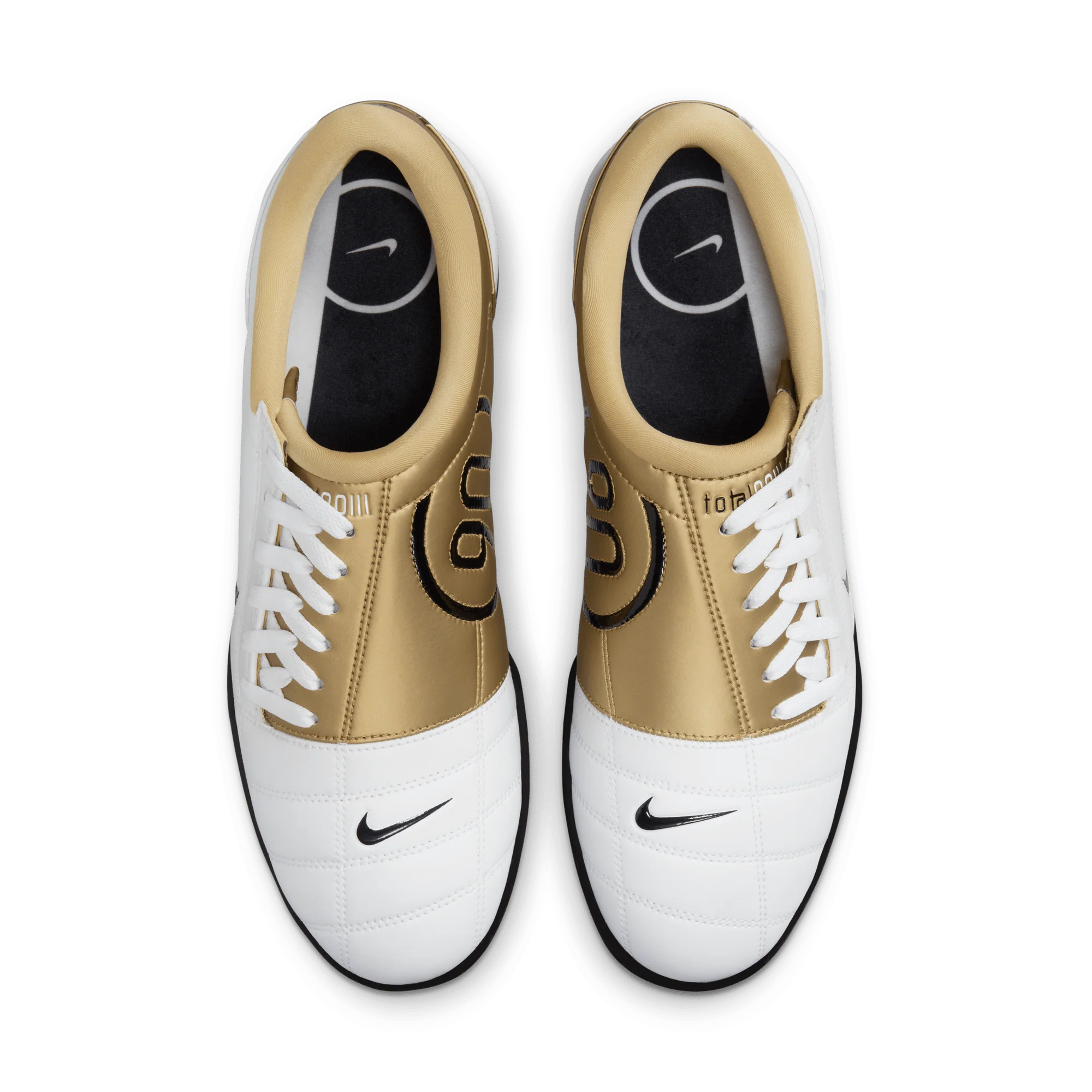 Nike Total 90 3 SP White Metallic Gold - Image 3