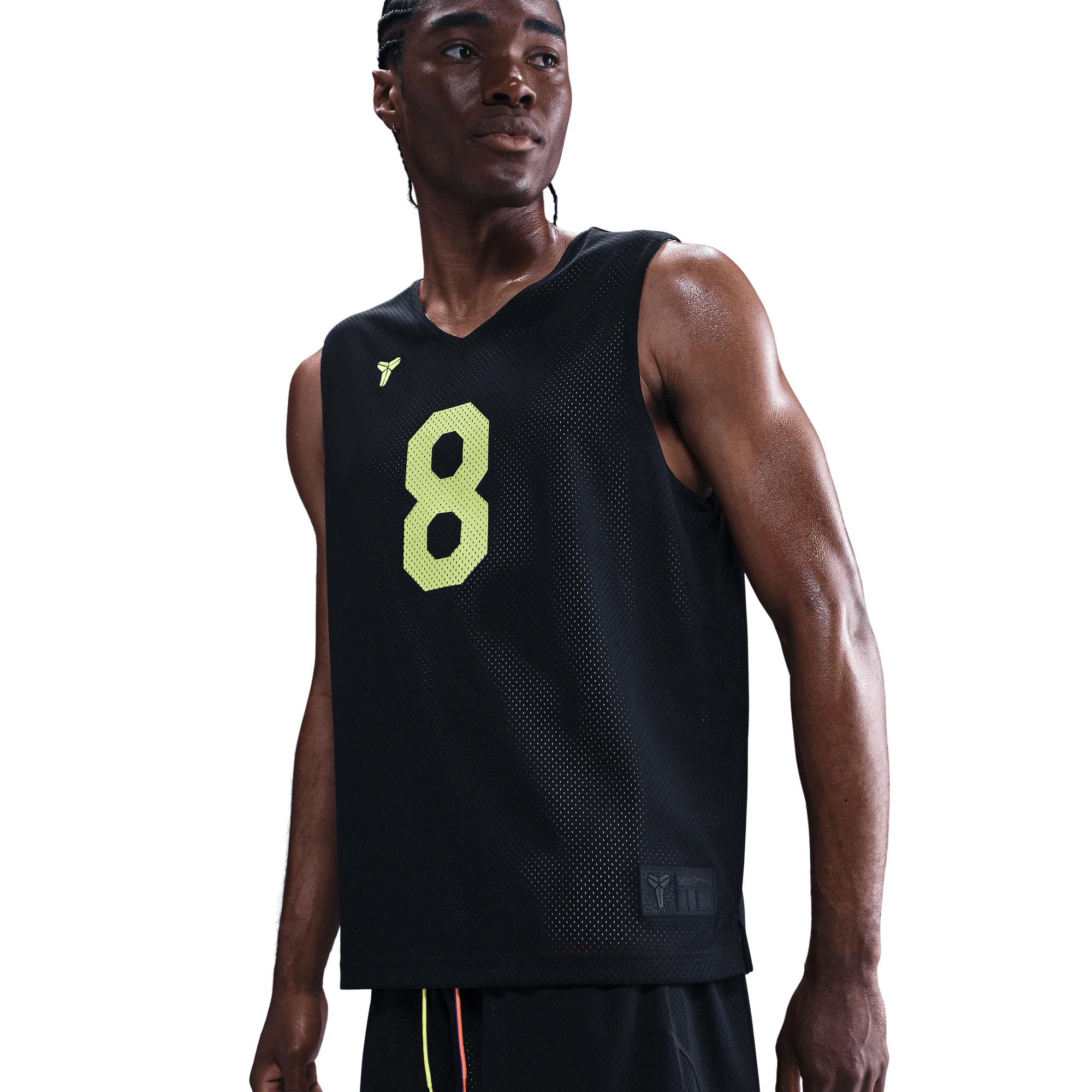 Nike What The Kobe Reversible Jersey Black/Bright Crimson - Image 3