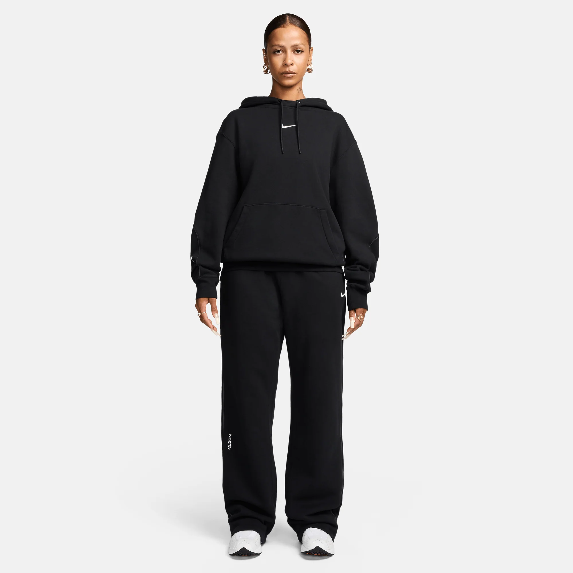 Nike x NOCTA NRG Fleece CS Hoodie Black - Image 4