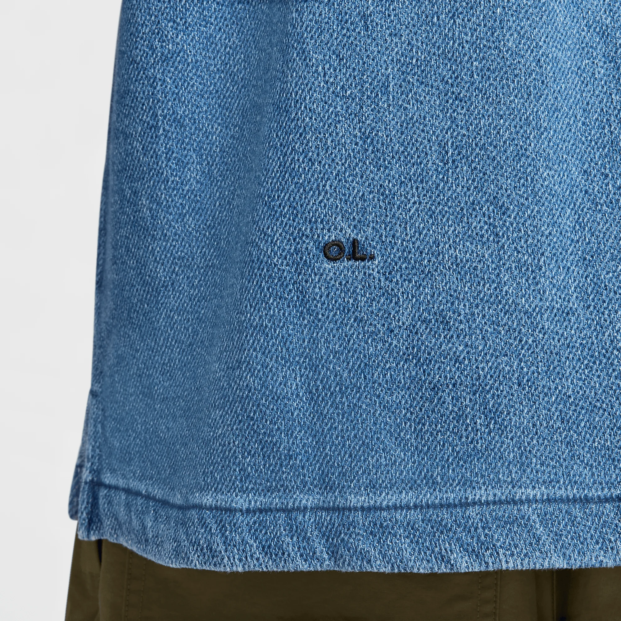Nike x NOCTA Opal Lily Pad Denim Shirt Blue Denim - Image 8