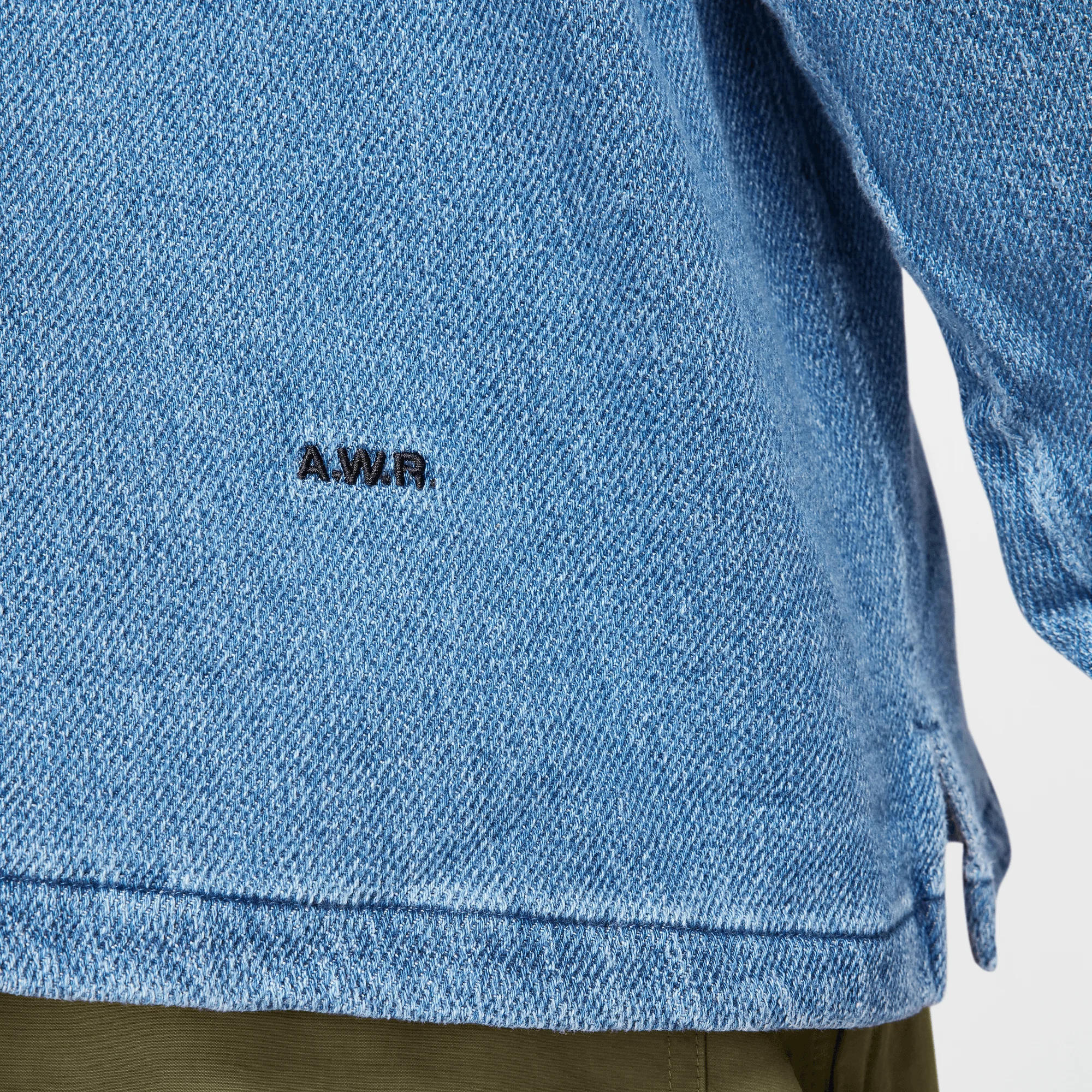 Nike x NOCTA Opal Lily Pad Denim Shirt Blue Denim - Image 9